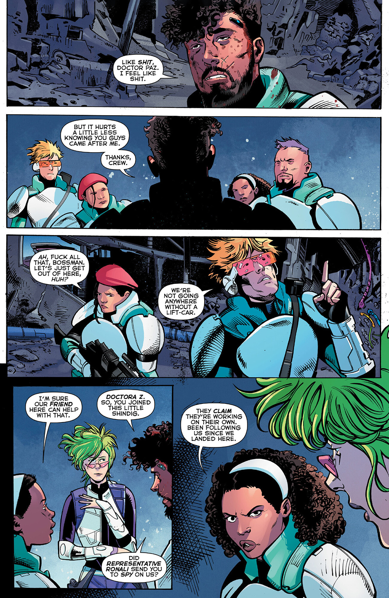 Read online Terrorwar comic -  Issue #6 - 14