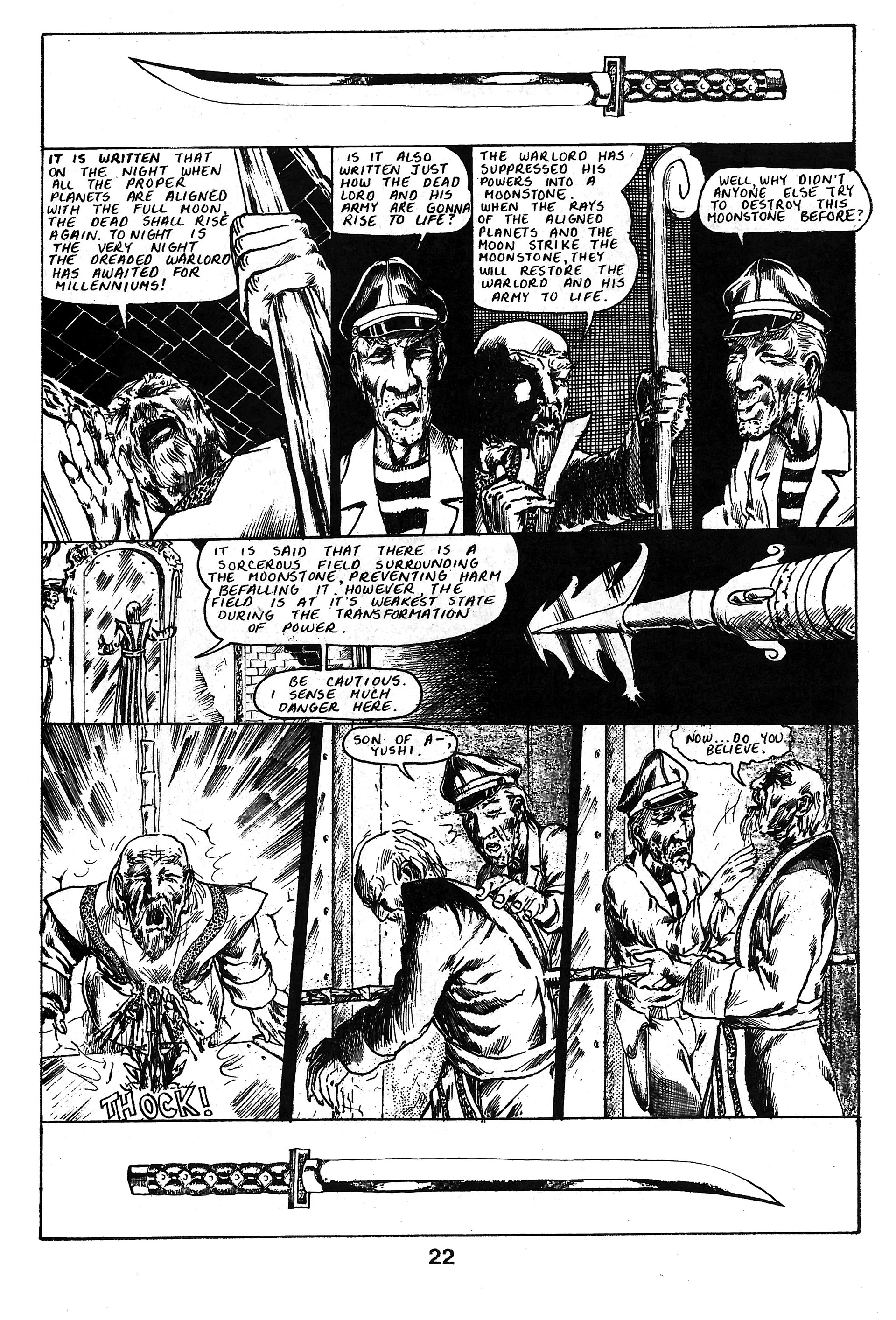 Read online Samurai (1984) comic -  Issue #4 - 21