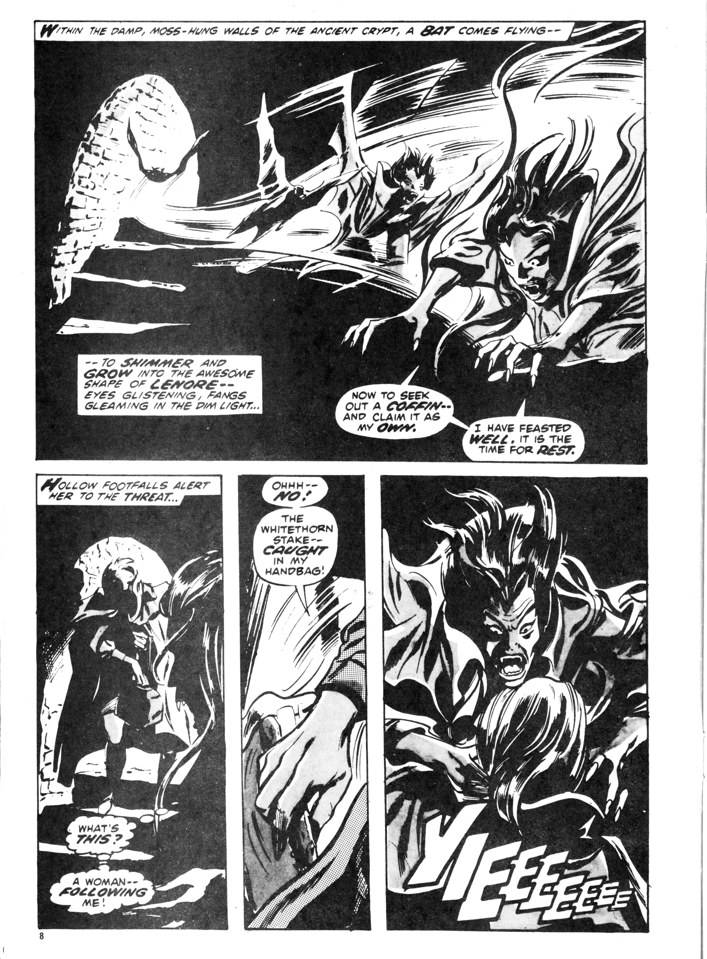 Read online Dracula Lives (1974) comic -  Issue #10 - 8
