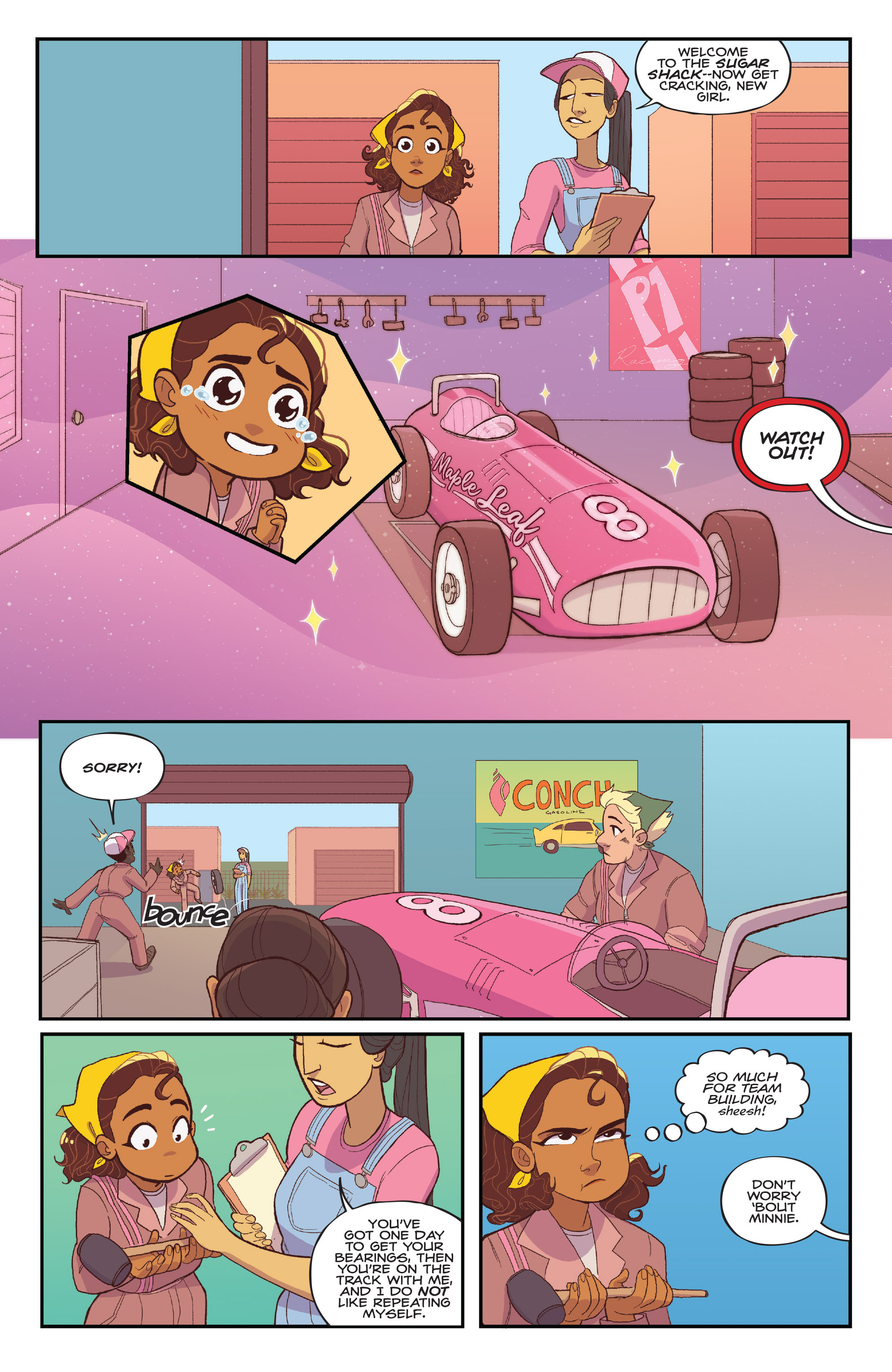 Read online Goldie Vance comic -  Issue #10 - 5