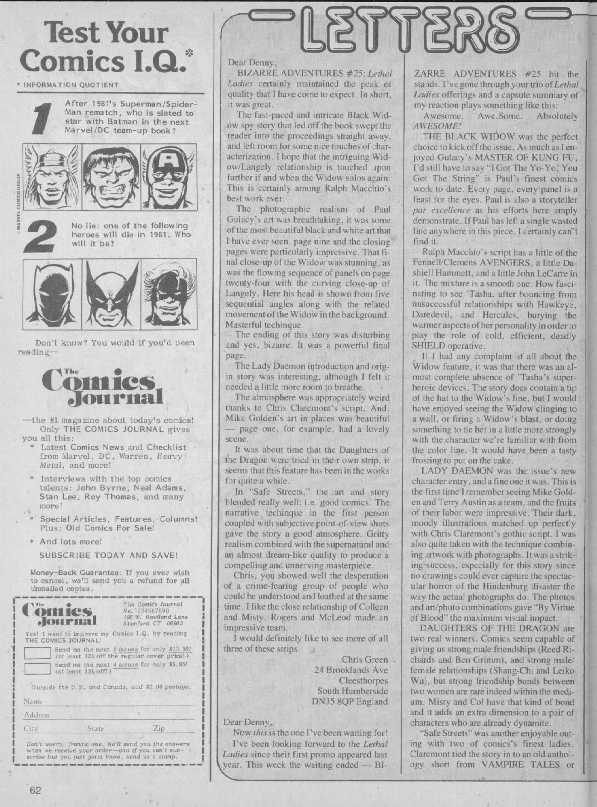 Read online Bizarre Adventures comic -  Issue #27 - 63