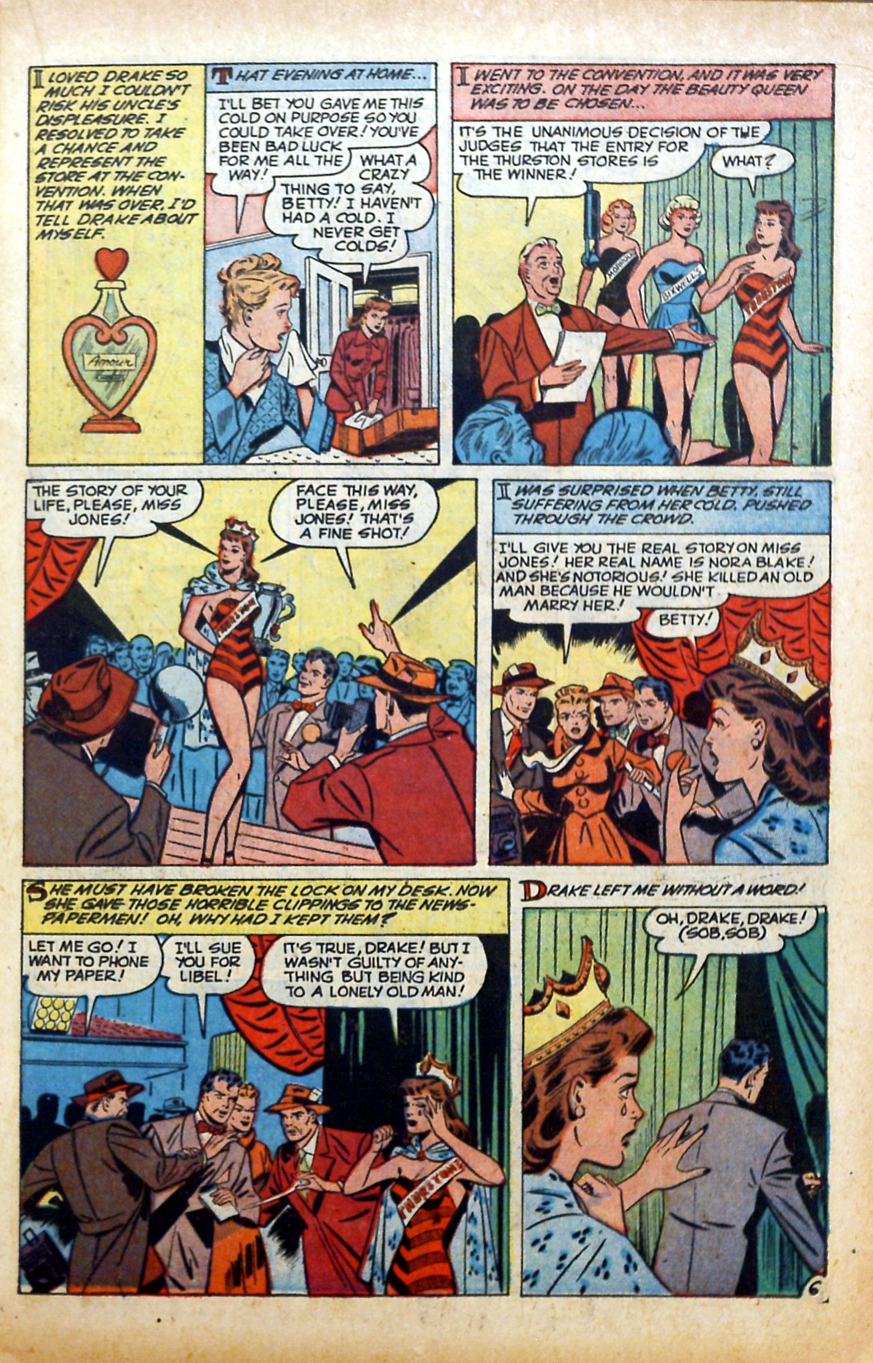 Read online Glamorous Romances comic -  Issue #70 - 15