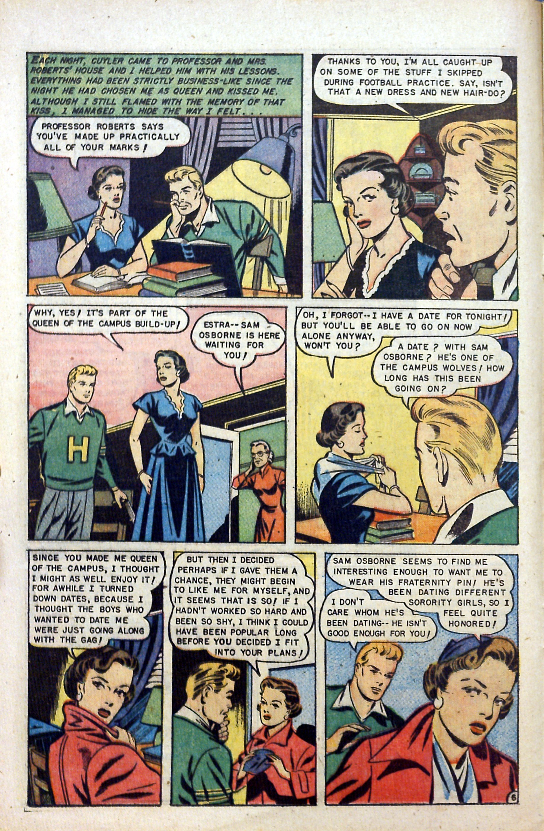 Read online Glamorous Romances comic -  Issue #61 - 16
