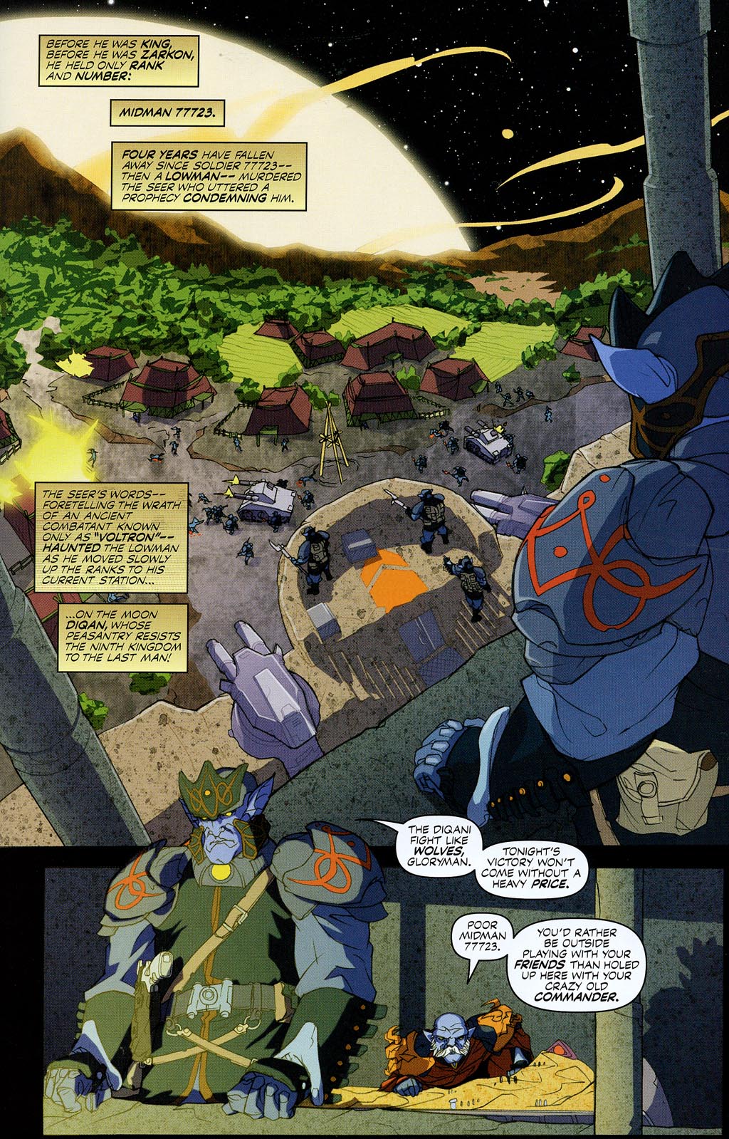 Read online Voltron: Defender of the Universe comic -  Issue #11 - 21