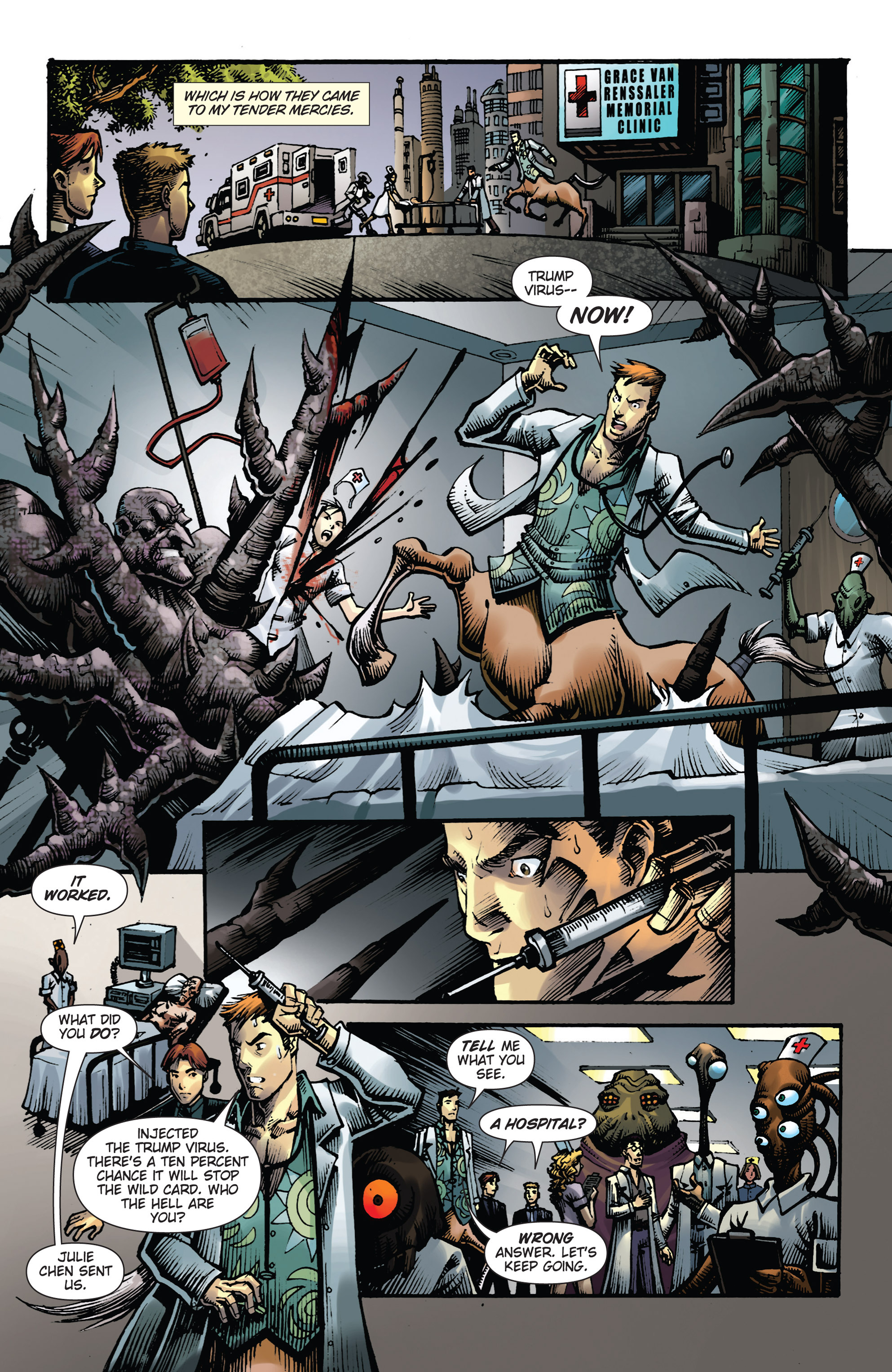 Read online George R.R. Martin's Wild Cards: The Hard Call comic -  Issue # _TPB (Part 2) - 56