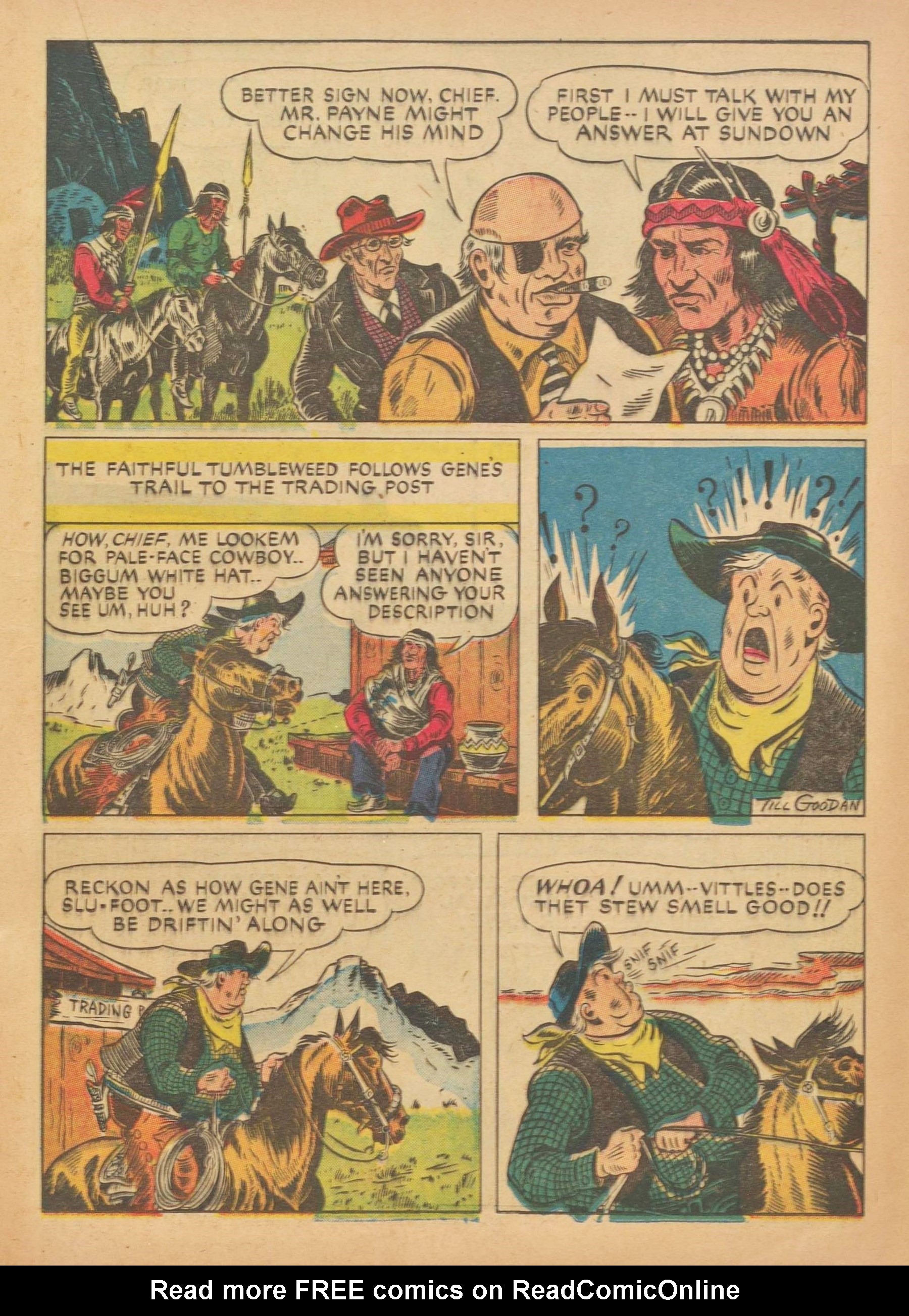 Read online Gene Autry Comics comic -  Issue #2 - 23
