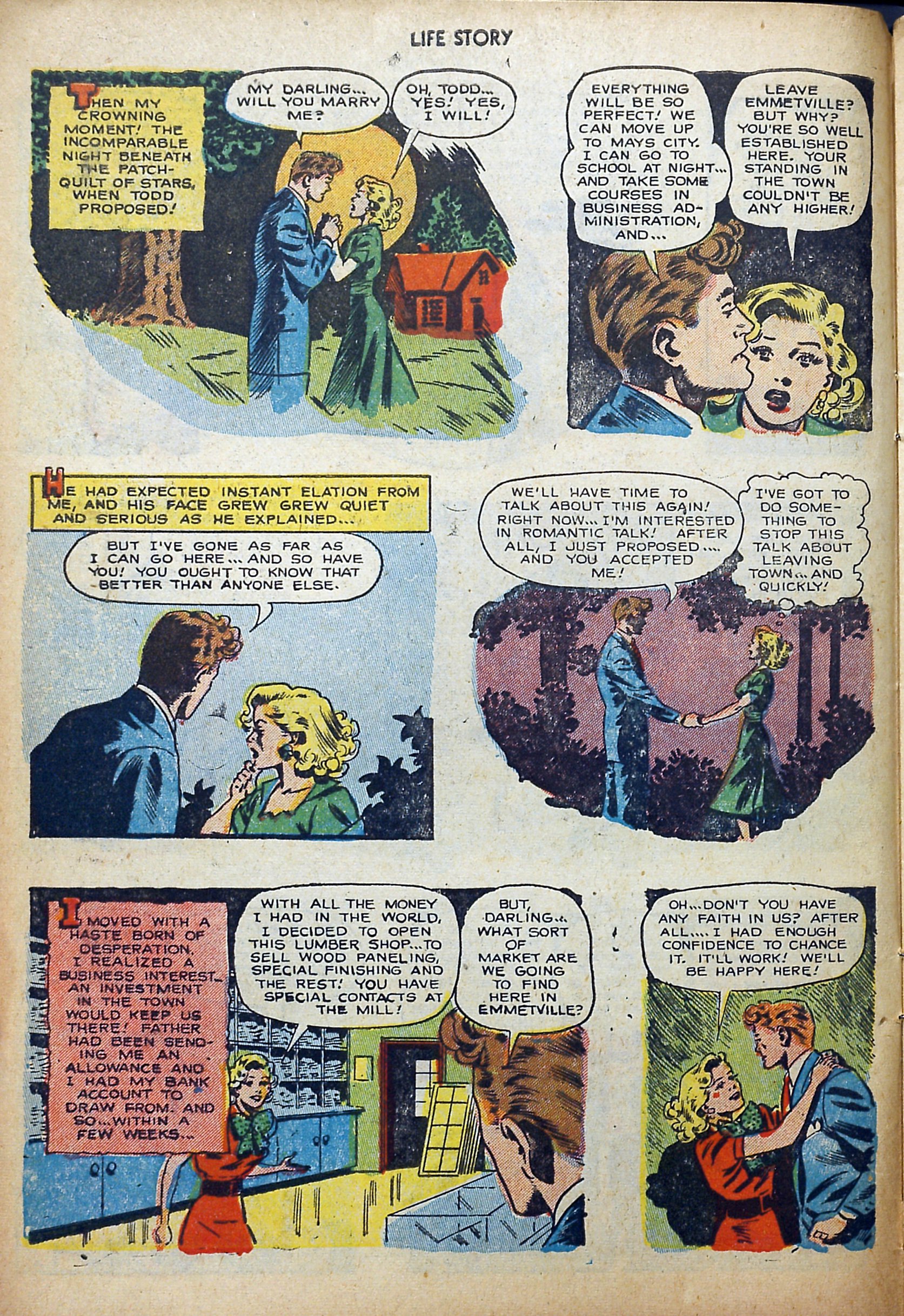 Read online Life Story comic -  Issue #44 - 10