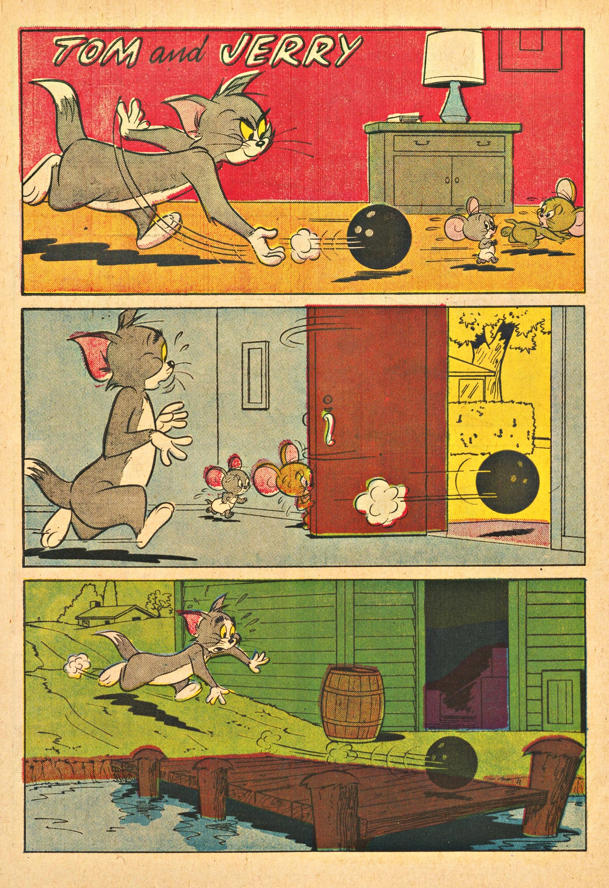 Read online Tom and Jerry comic -  Issue #216 - 34