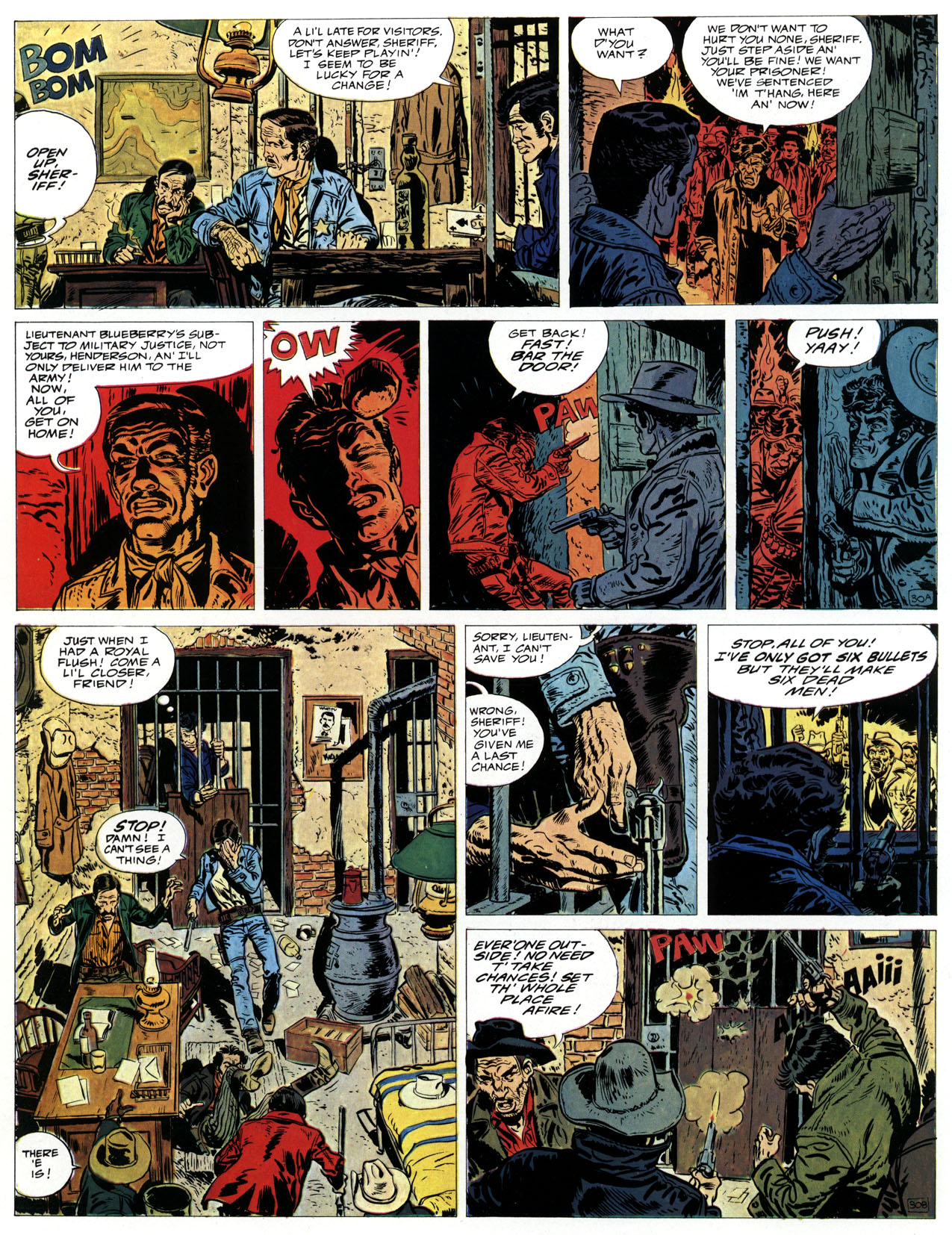 Read online Epic Graphic Novel: Lieutenant Blueberry comic -  Issue #3 - 34