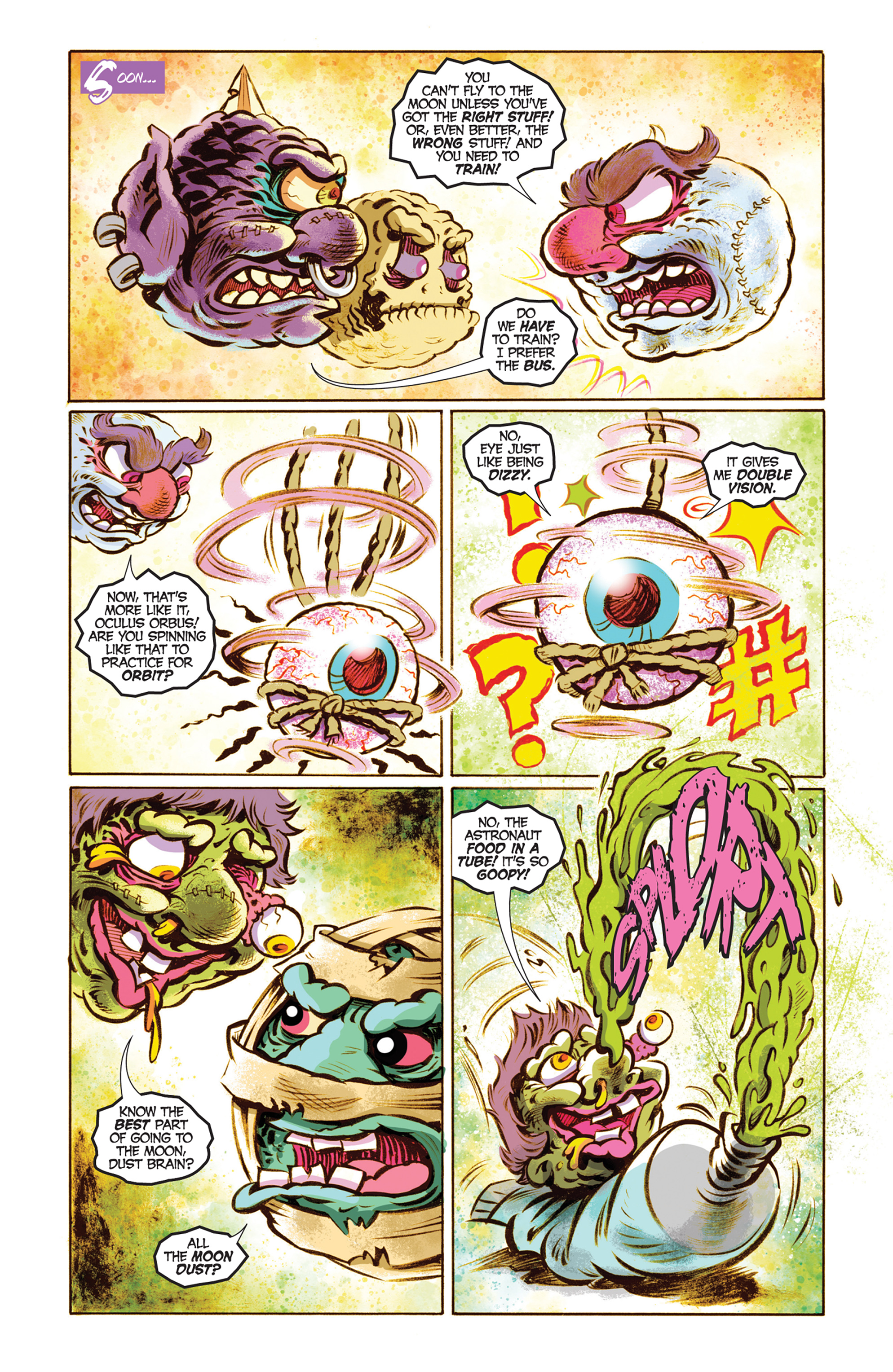 Read online Madballs vs Garbage Pail Kids – Time Again, Slime Again comic -  Issue #4 - 9