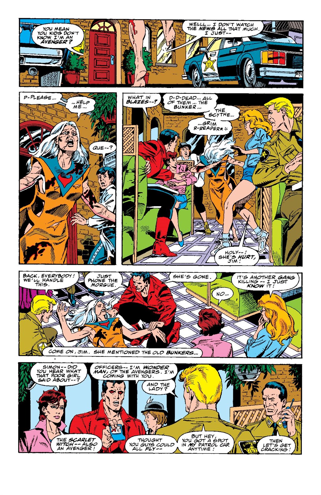 Read online Avengers West Coast Epic Collection: How The West Was Won comic -  Issue #Avengers West Coast Epic Collection California Screaming (Part 1) - 16