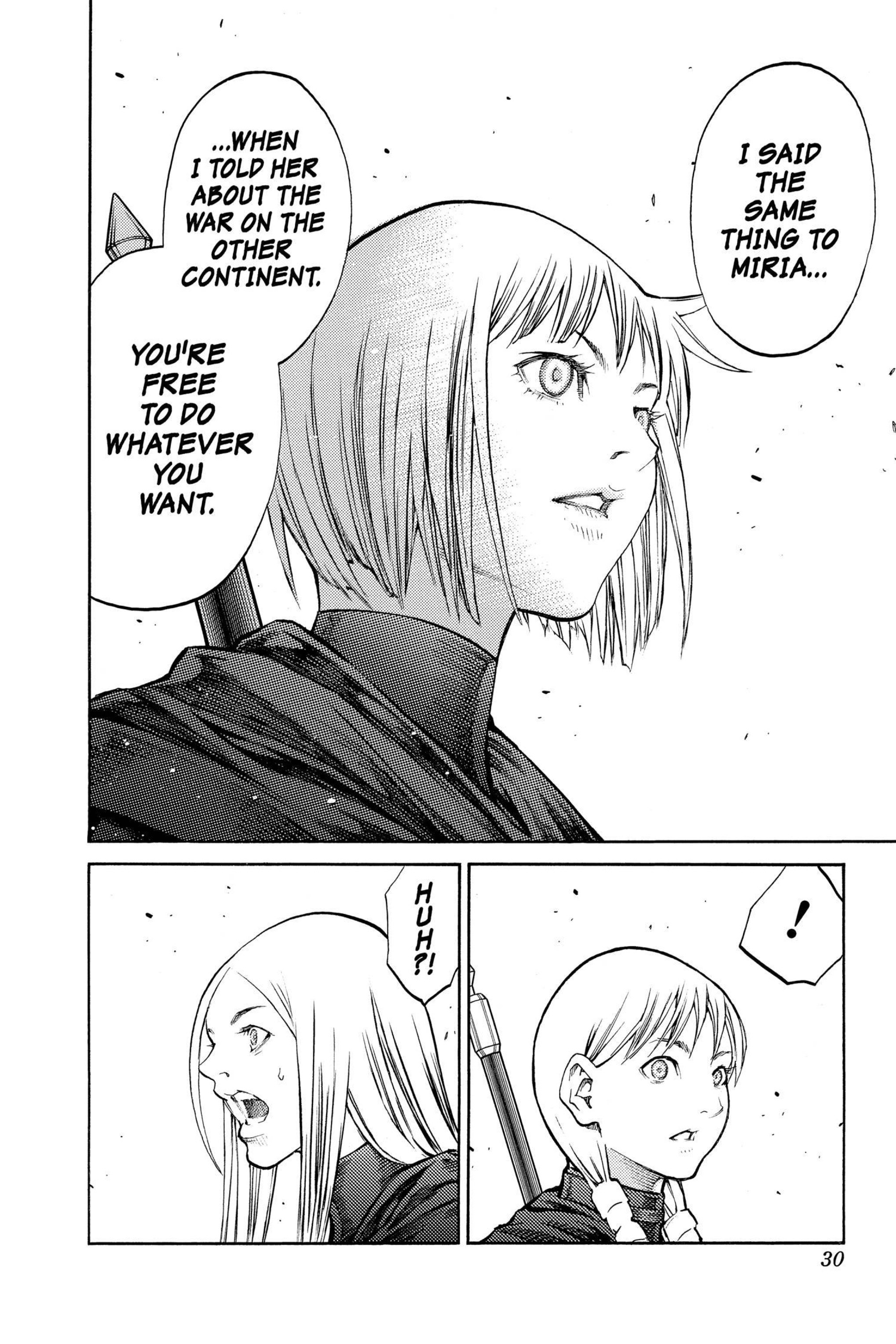 Read online Claymore comic -  Issue #16 - 29
