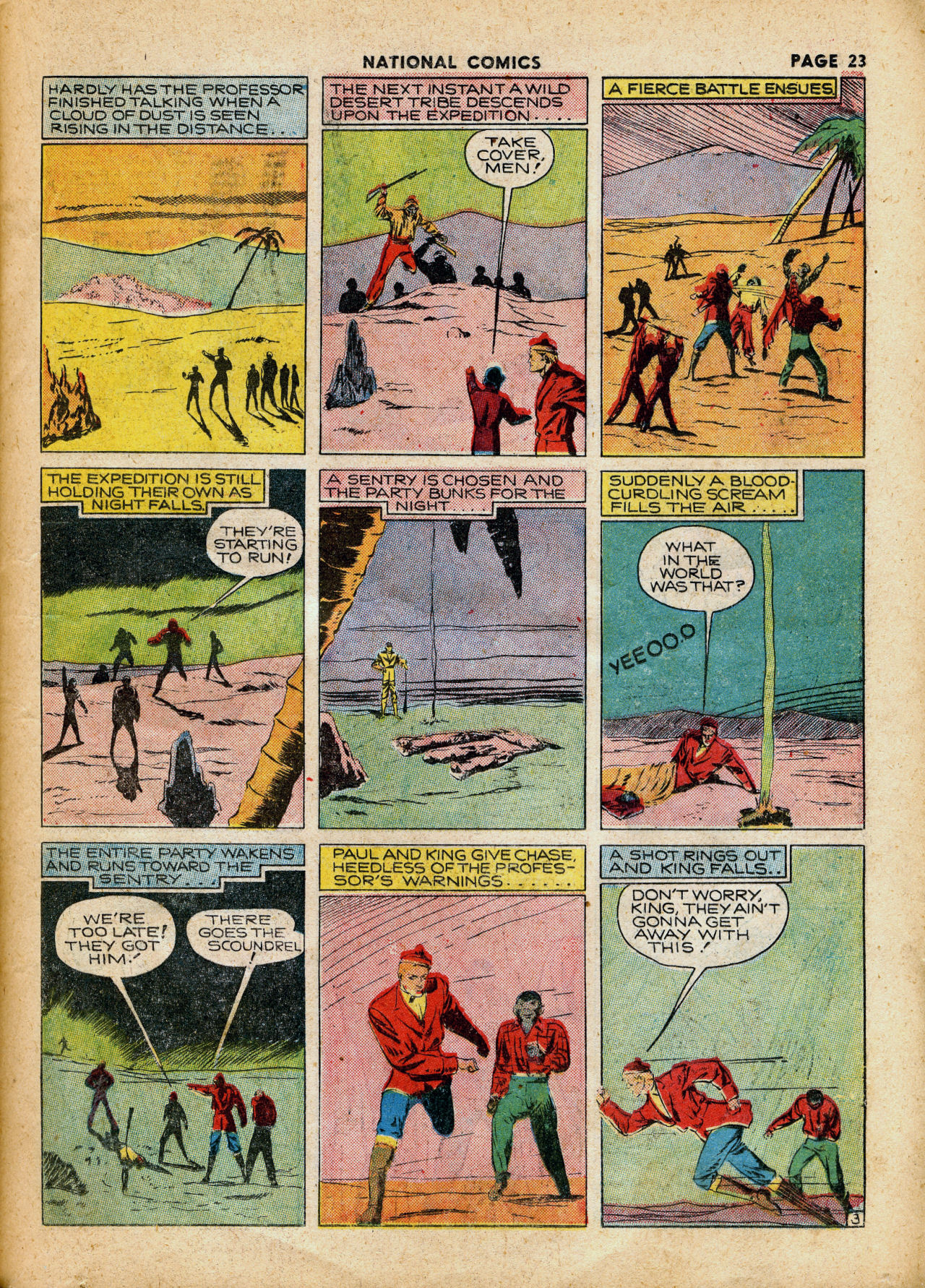 Read online National Comics comic -  Issue #7 - 25