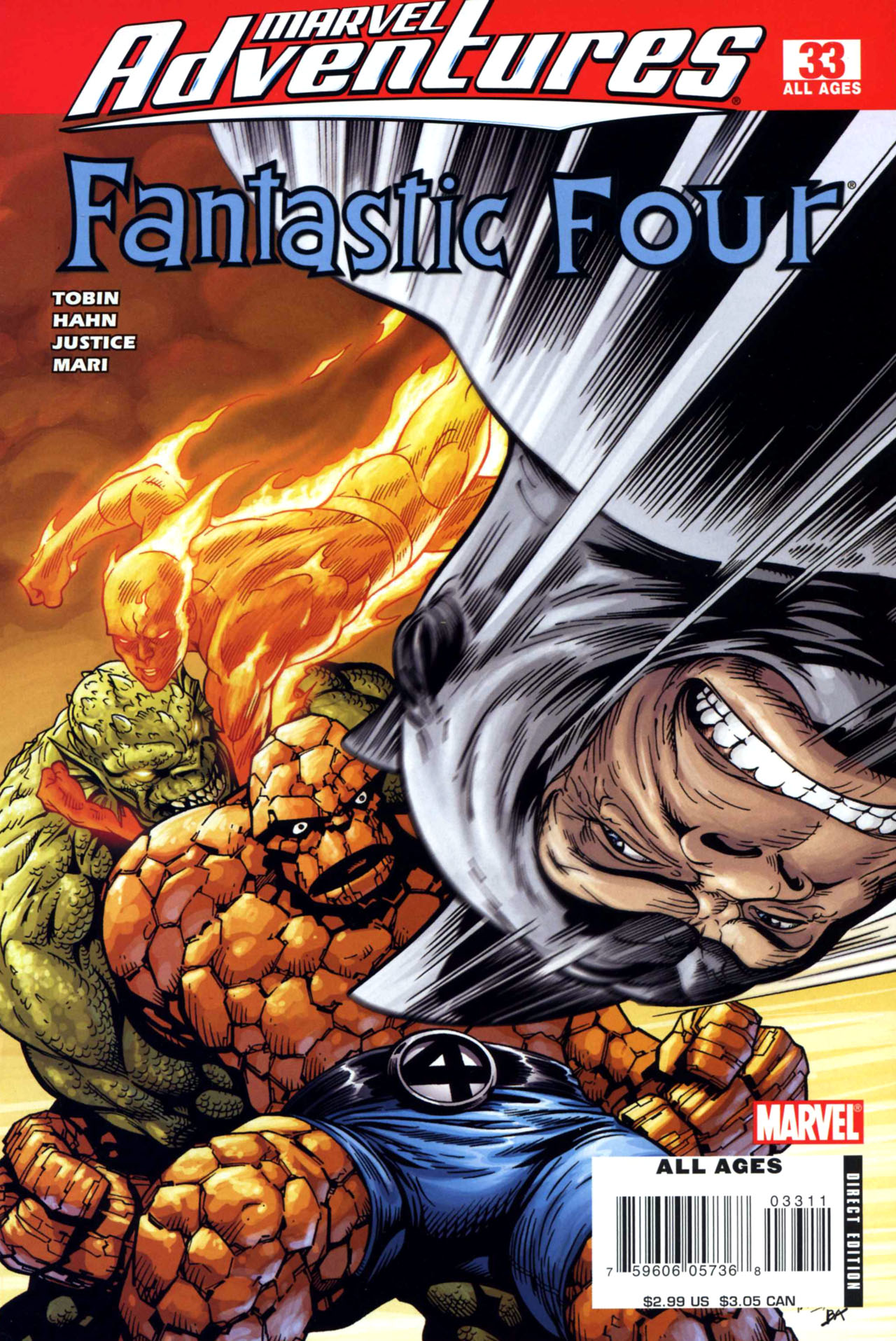 Read online Marvel Adventures Fantastic Four comic -  Issue #33 - 1