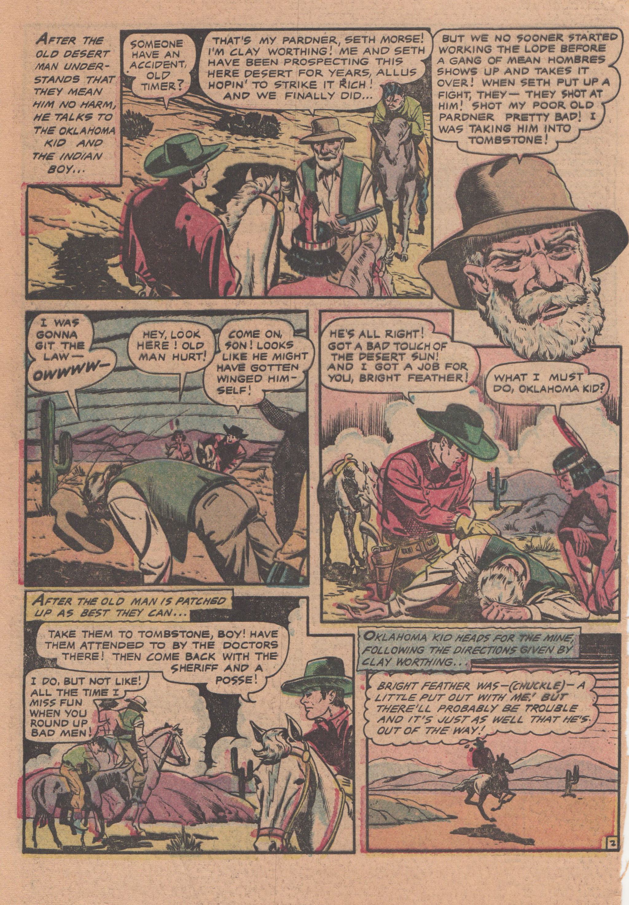 Read online Oklahoma Kid comic -  Issue #2 - 5
