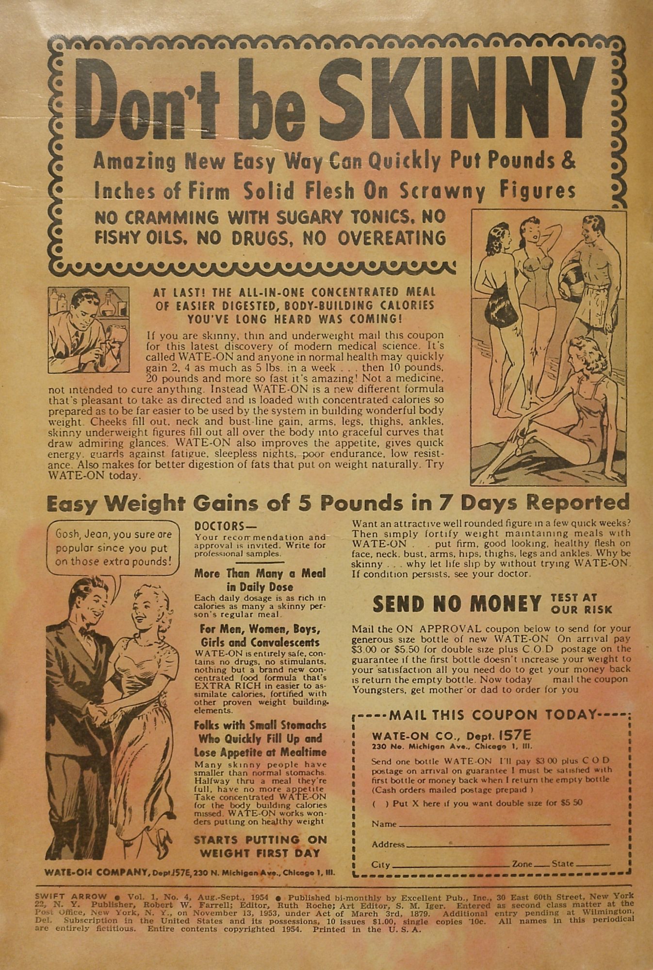 Read online Swift Arrow (1954) comic -  Issue #4 - 2