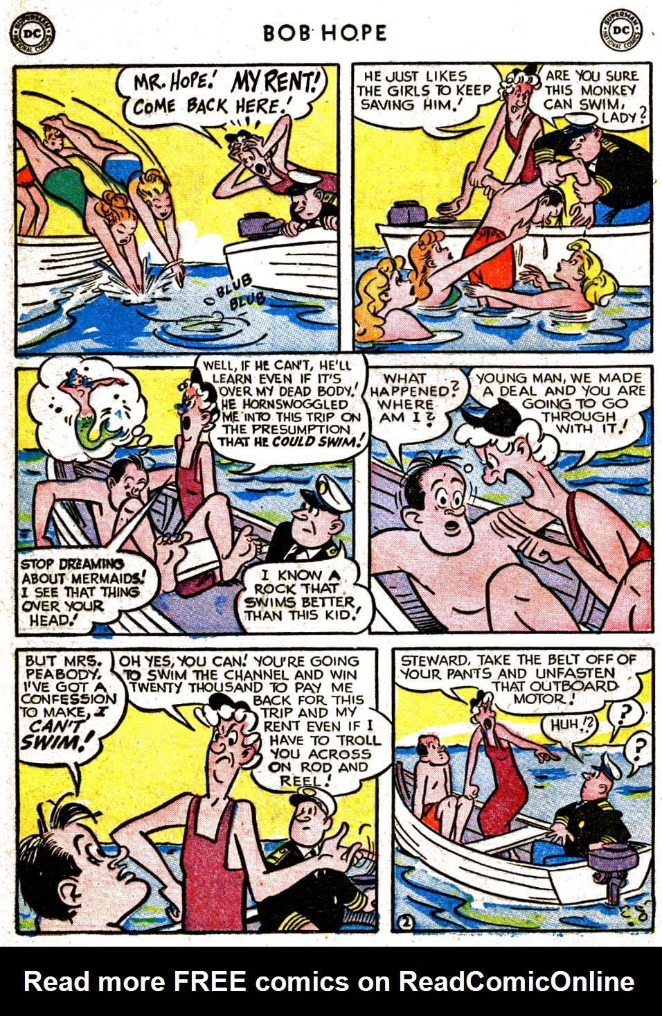 Read online The Adventures of Bob Hope comic -  Issue #22 - 26