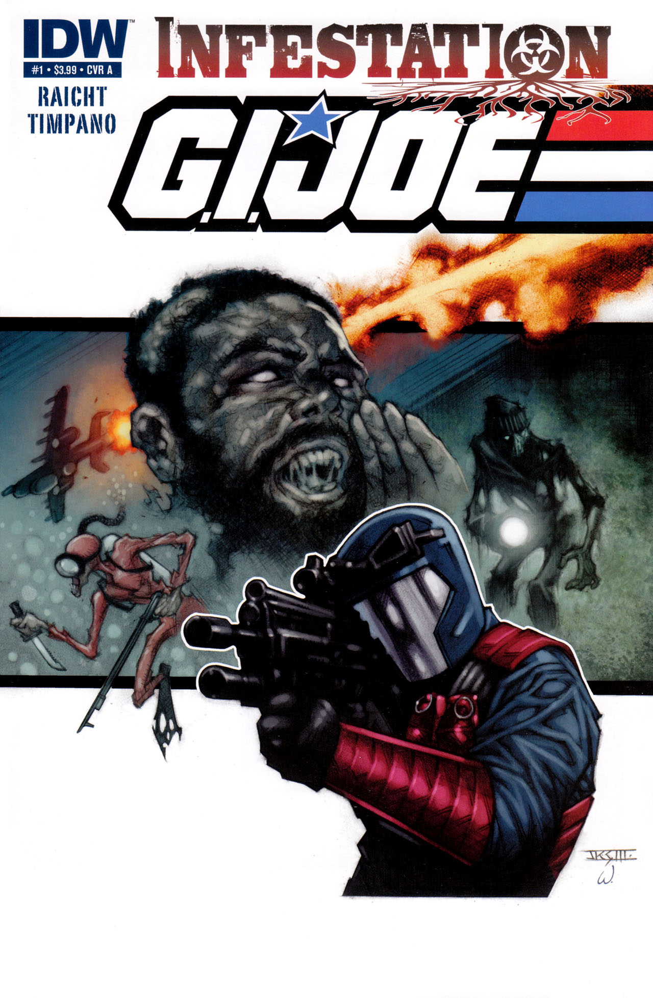 Read online G.I. Joe: Infestation comic -  Issue #1 - 1