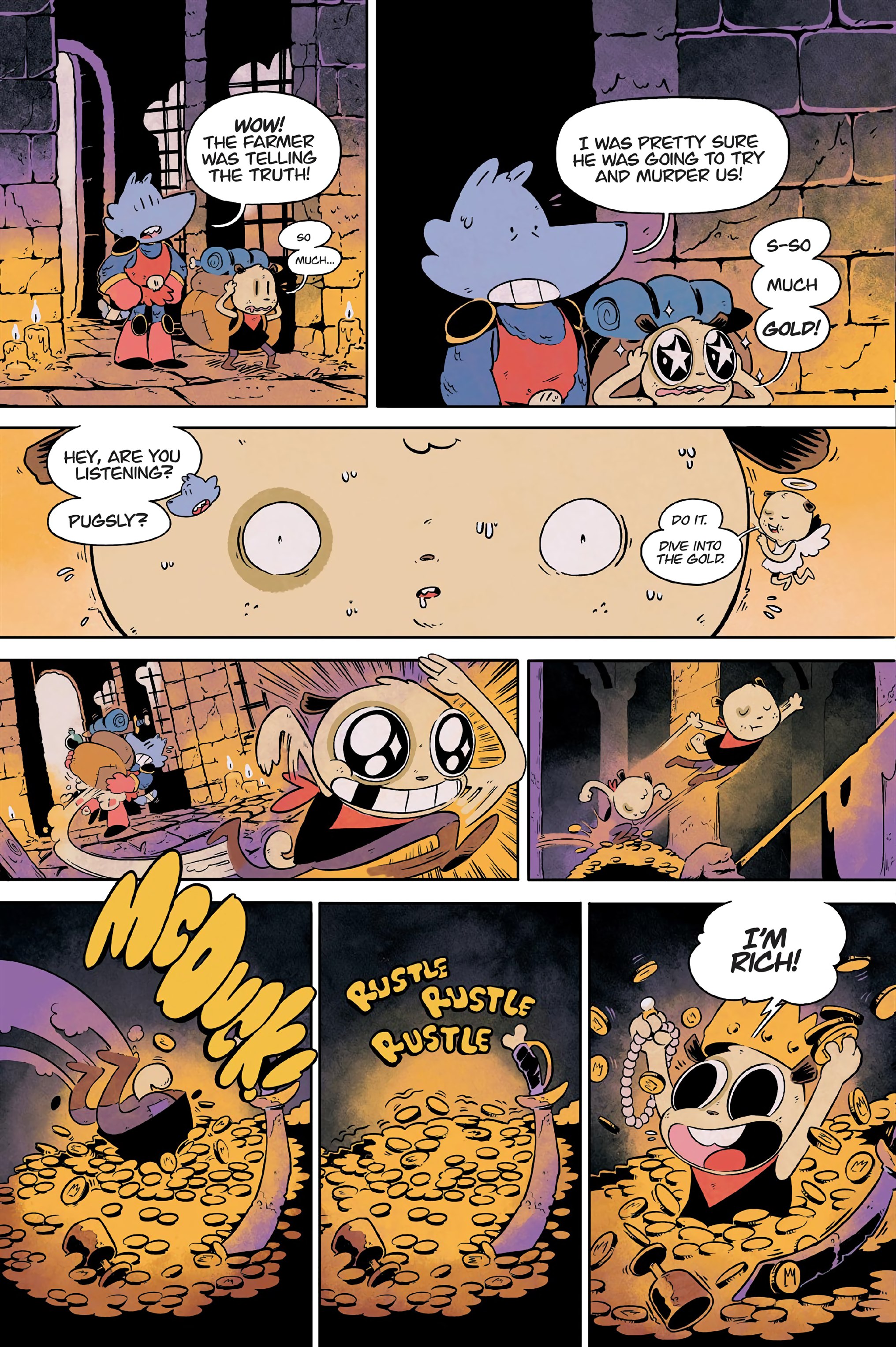 Read online Puppy Knight: Den of Deception comic -  Issue # Full - 15