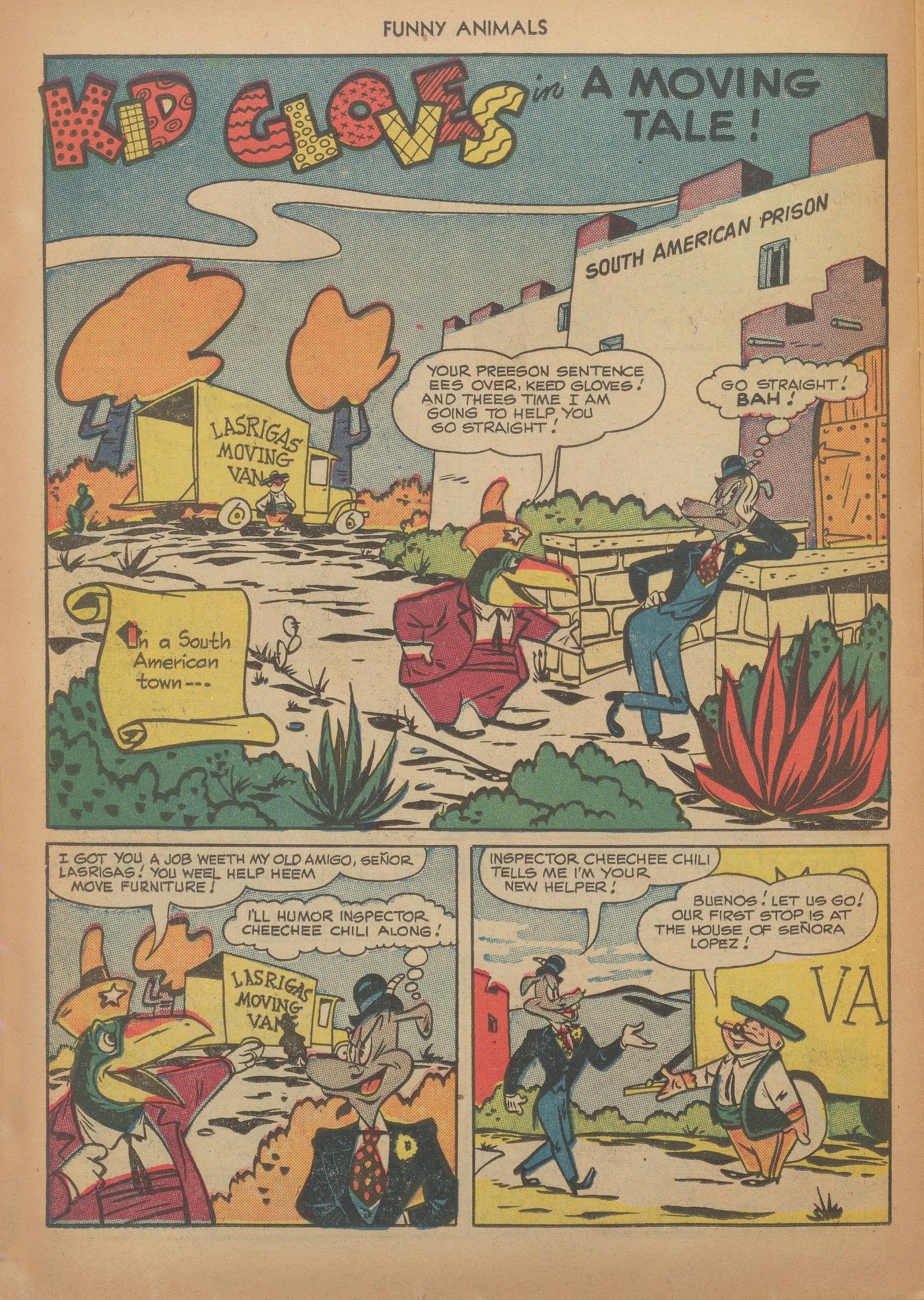 Read online Fawcett's Funny Animals comic -  Issue #66 - 22
