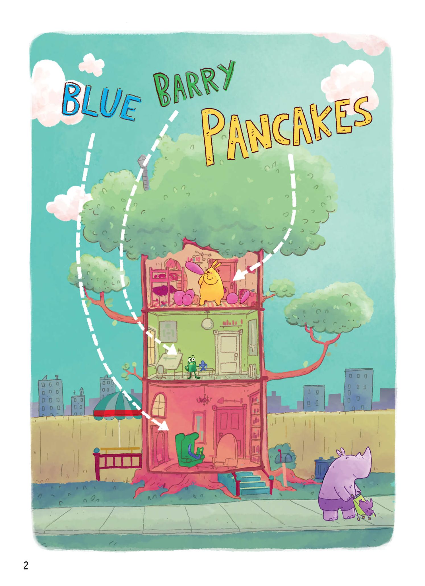 Read online Blue, Barry & Pancakes comic -  Issue # TPB 2 - 8