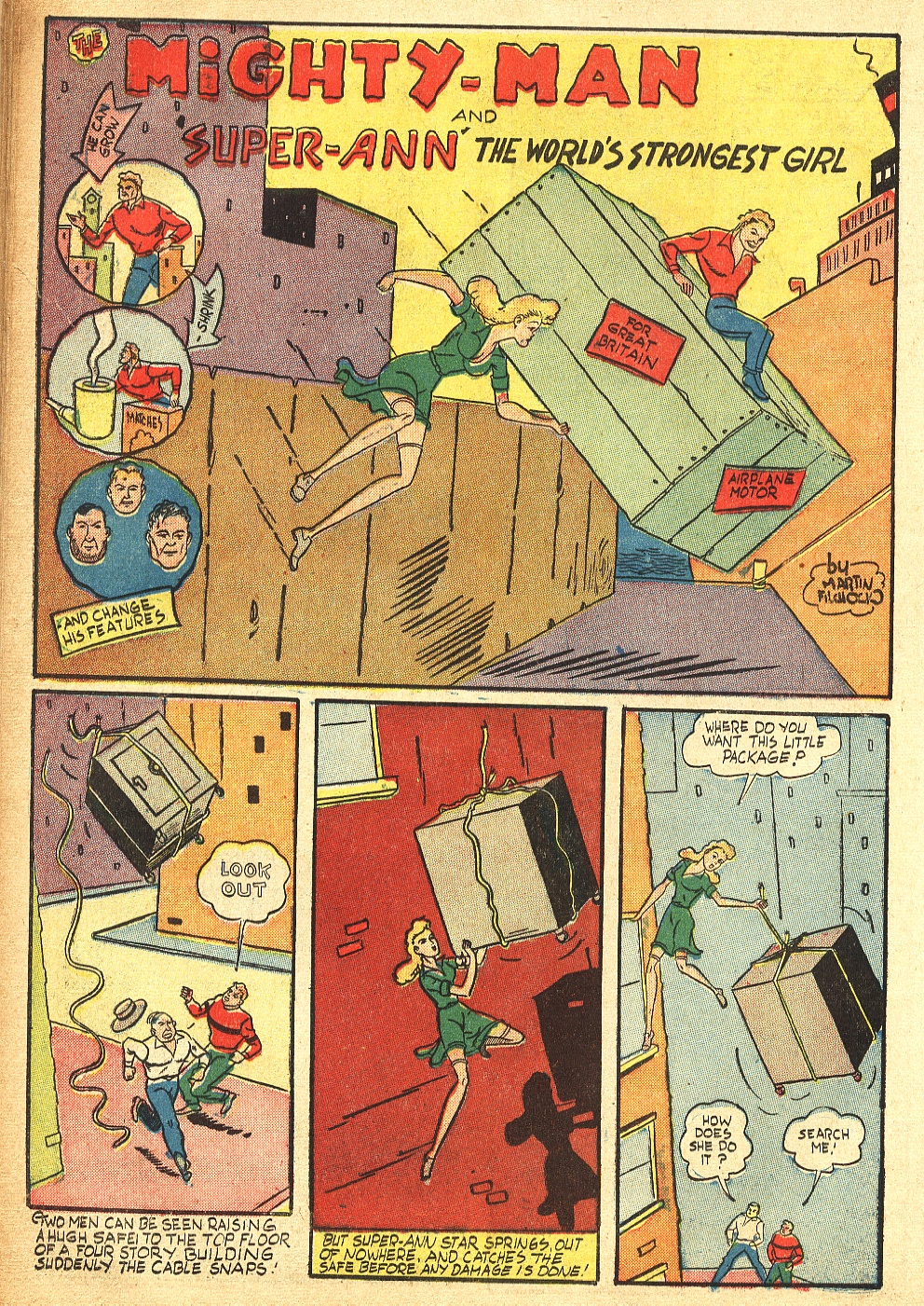 Read online Amazing Man Comics comic -  Issue #26 - 46