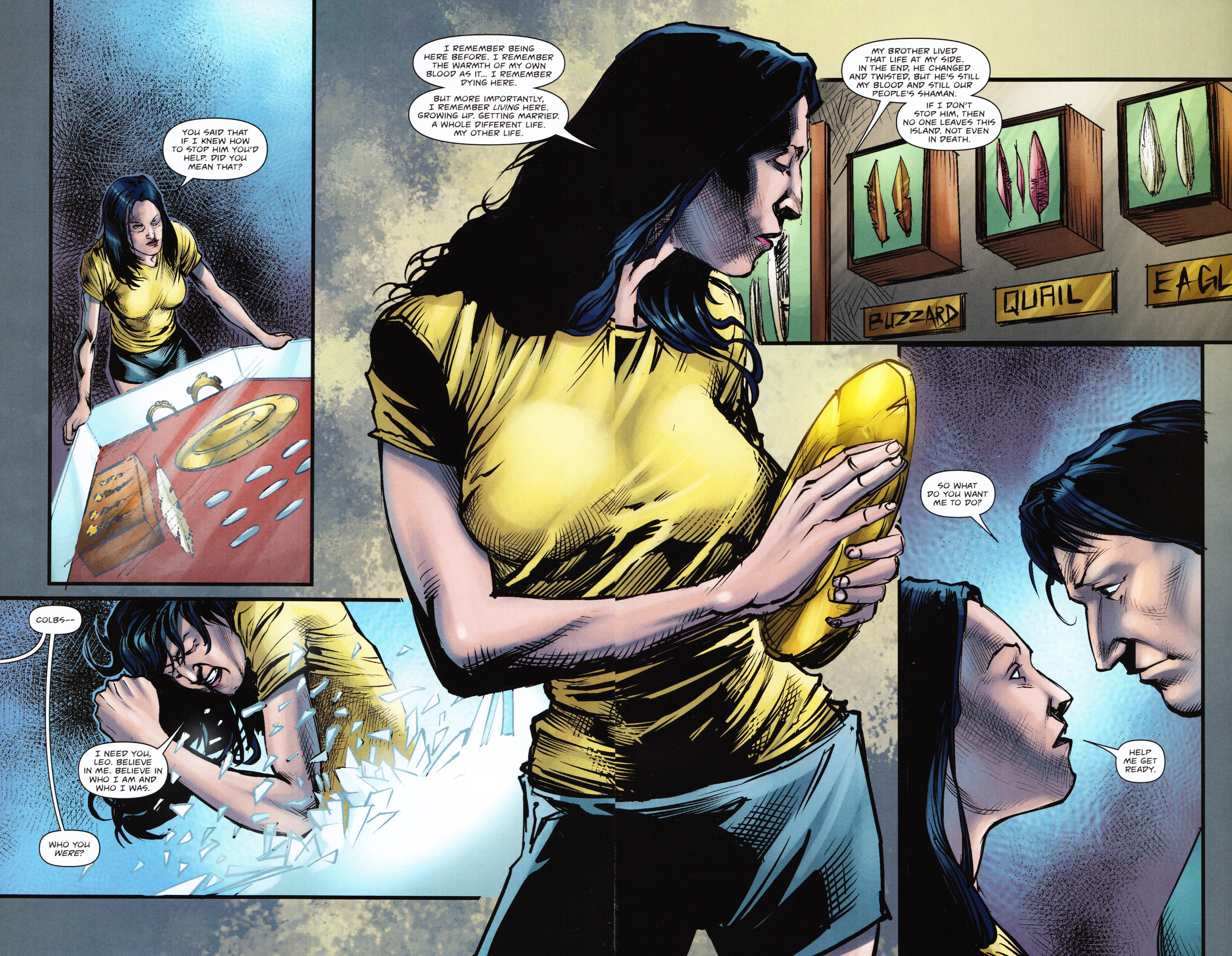 Read online Grimm Fairy Tales presents Dark Shaman comic -  Issue #3 - 24