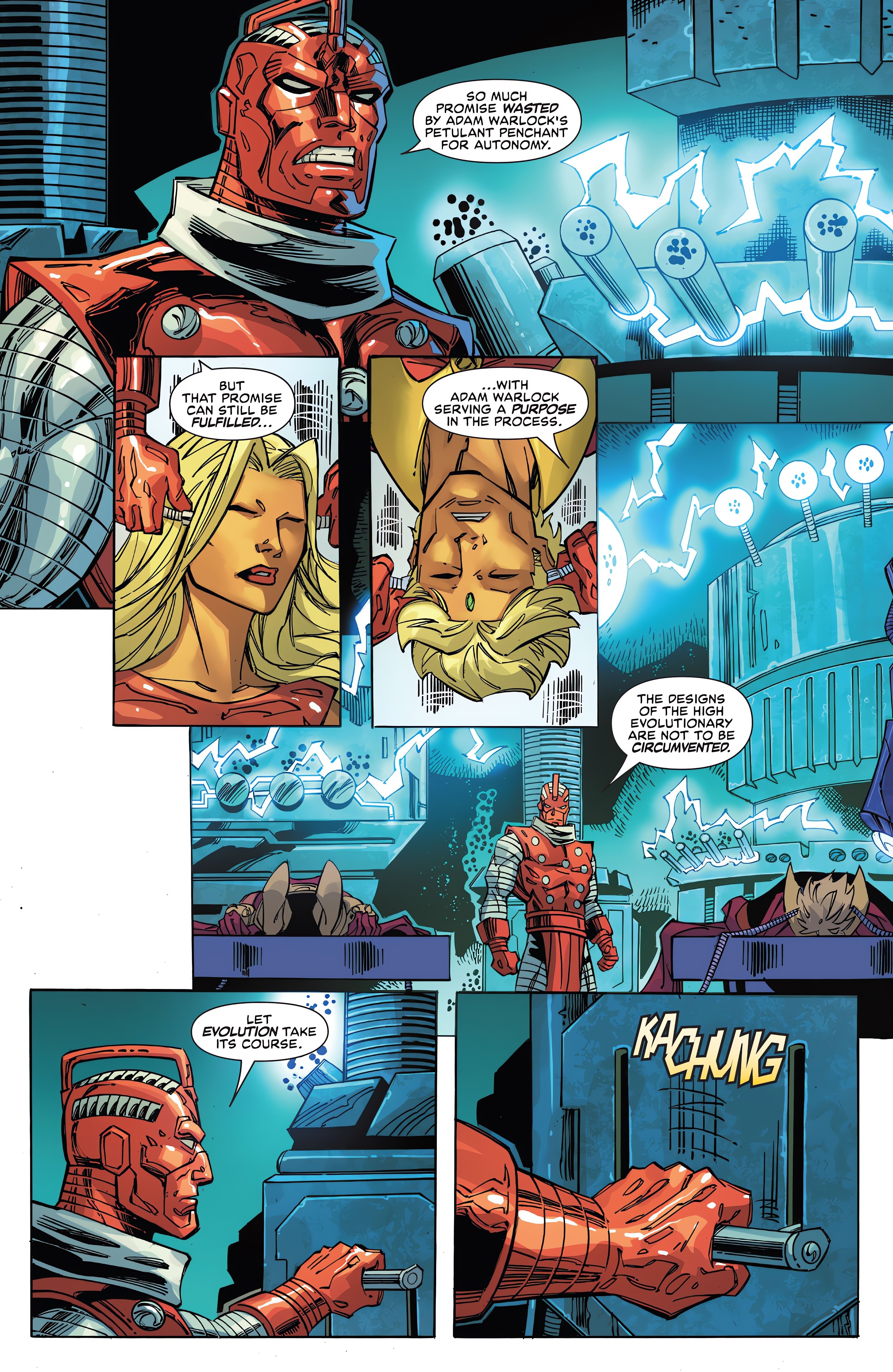 Read online Warlock: Rebirth comic -  Issue #5 - 3