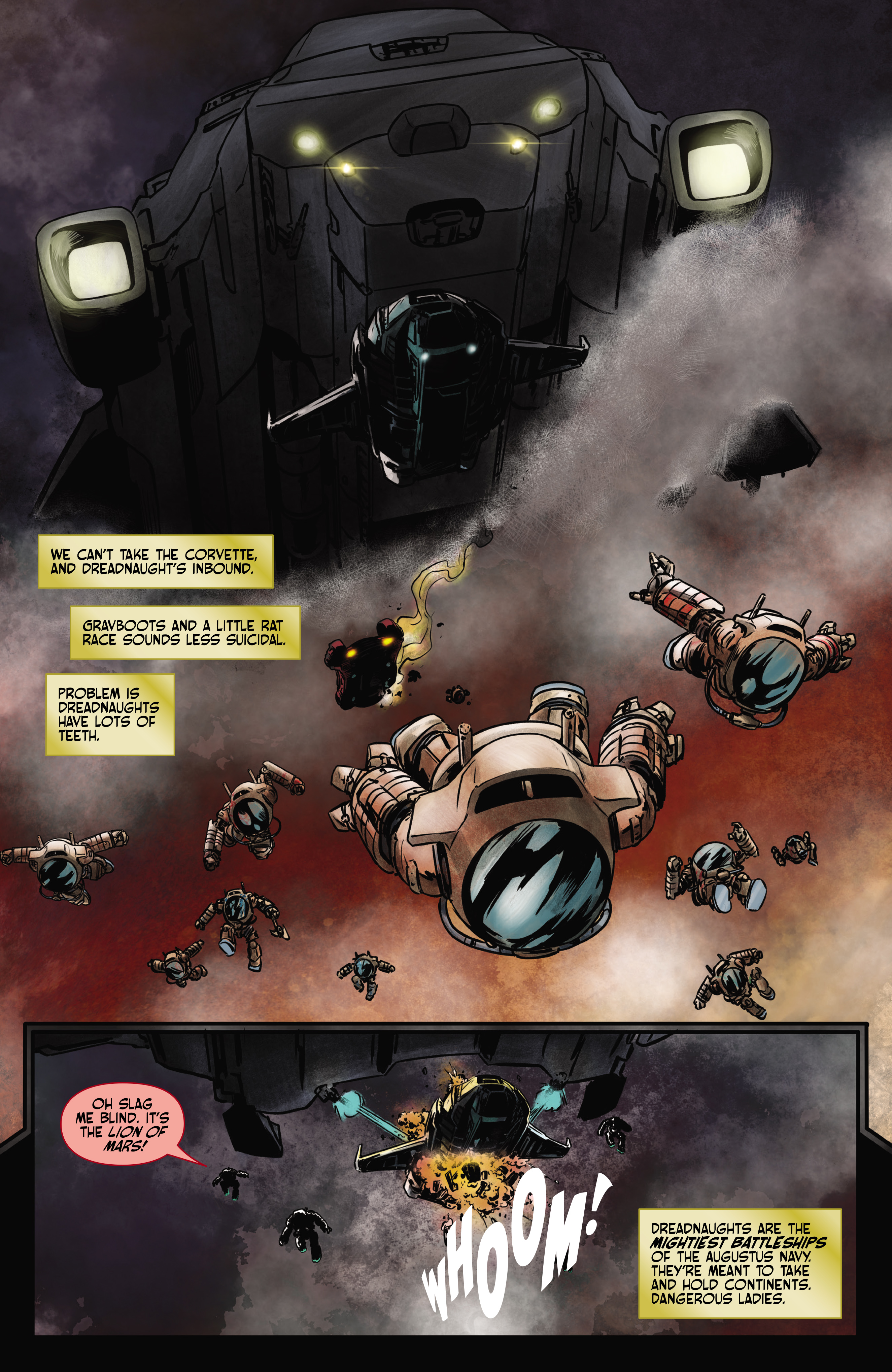 Read online Pierce Brown's Red Rising: Sons of Ares: Forbidden Song comic -  Issue # TPB - 35