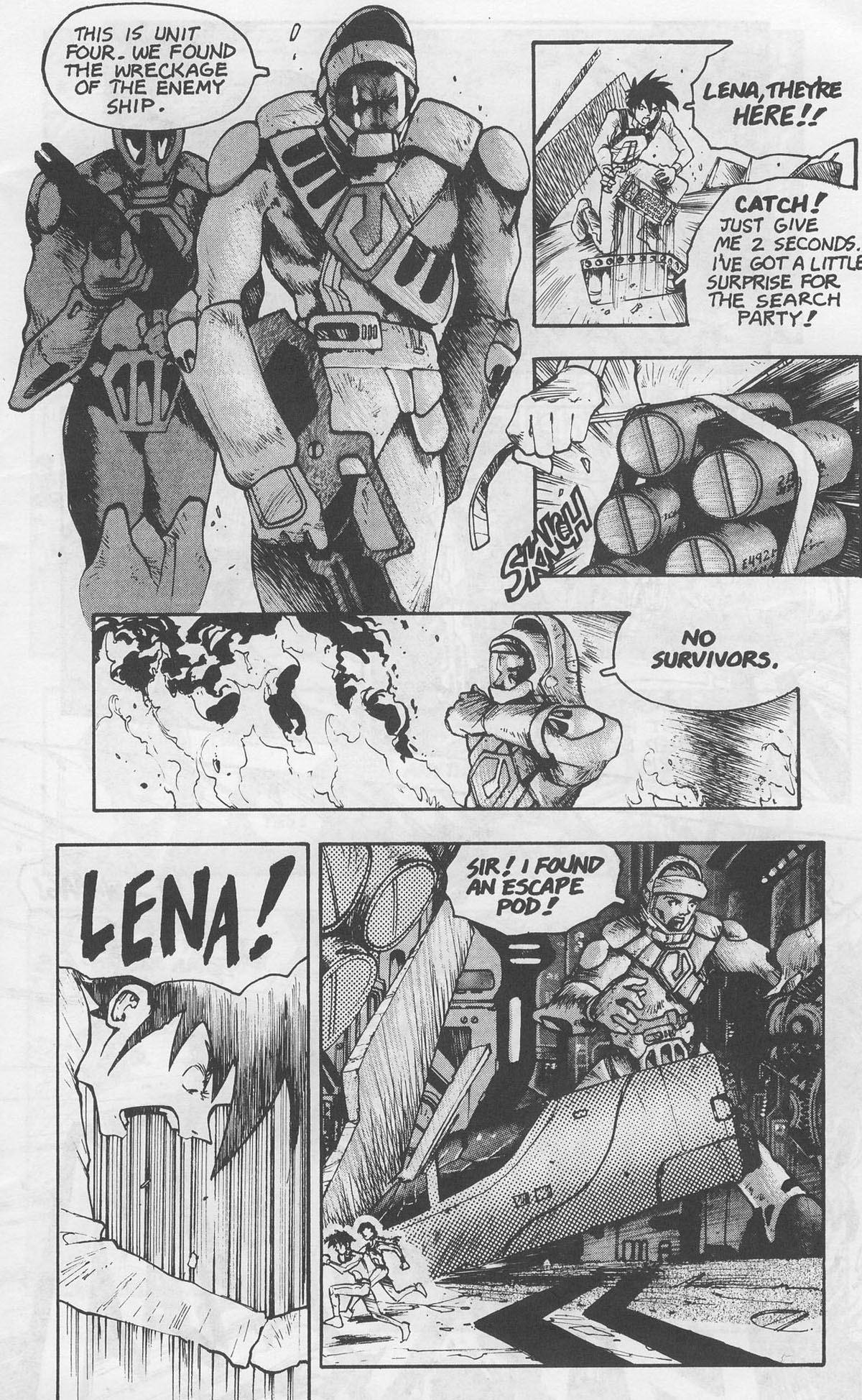 Read online Robotech Vermilion comic -  Issue #3 - 5