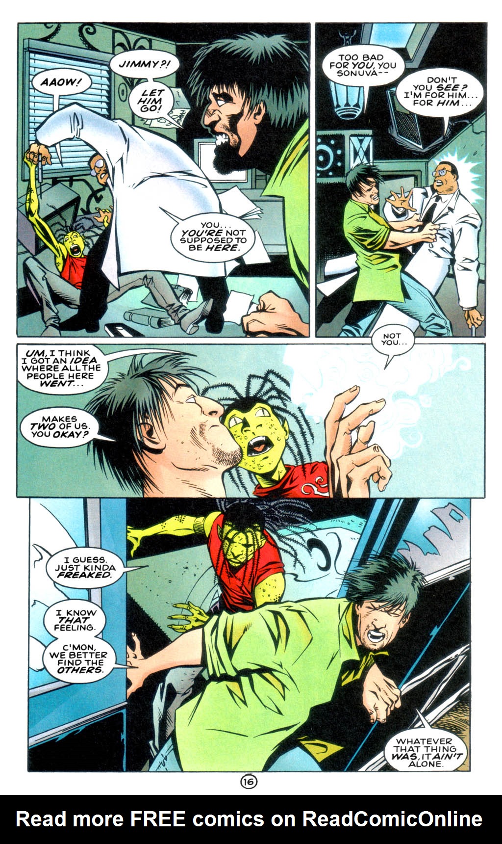 Read online Scare Tactics comic -  Issue #2 - 16