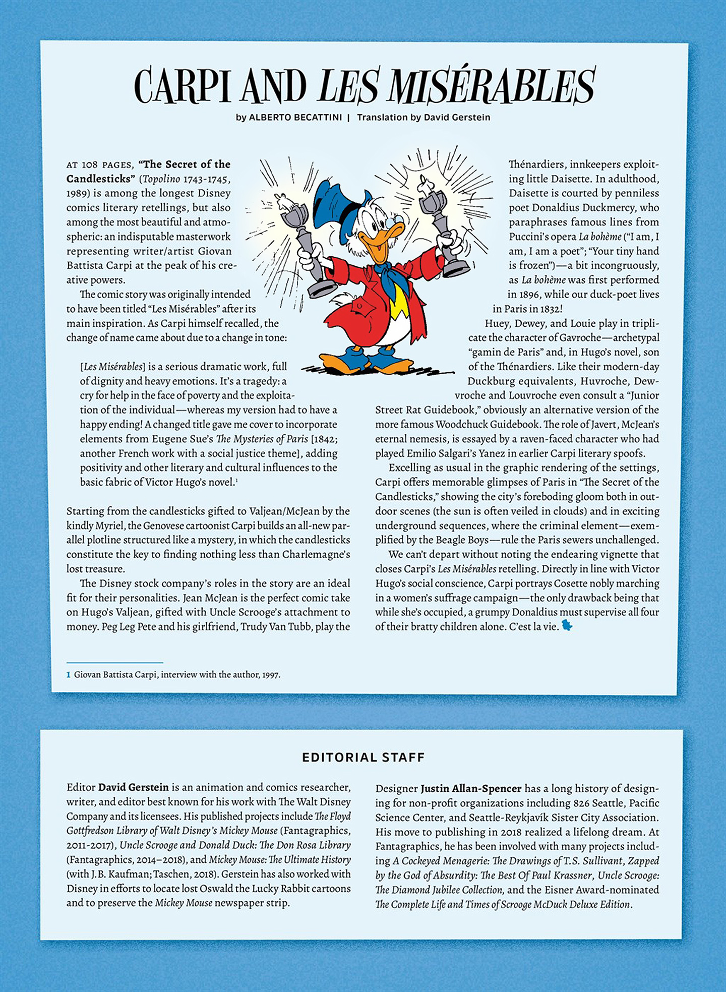 Read online Uncle Scrooge and Donald Duck in Les Misérables and War and Peace comic -  Issue # TPB (Part 2) - 85