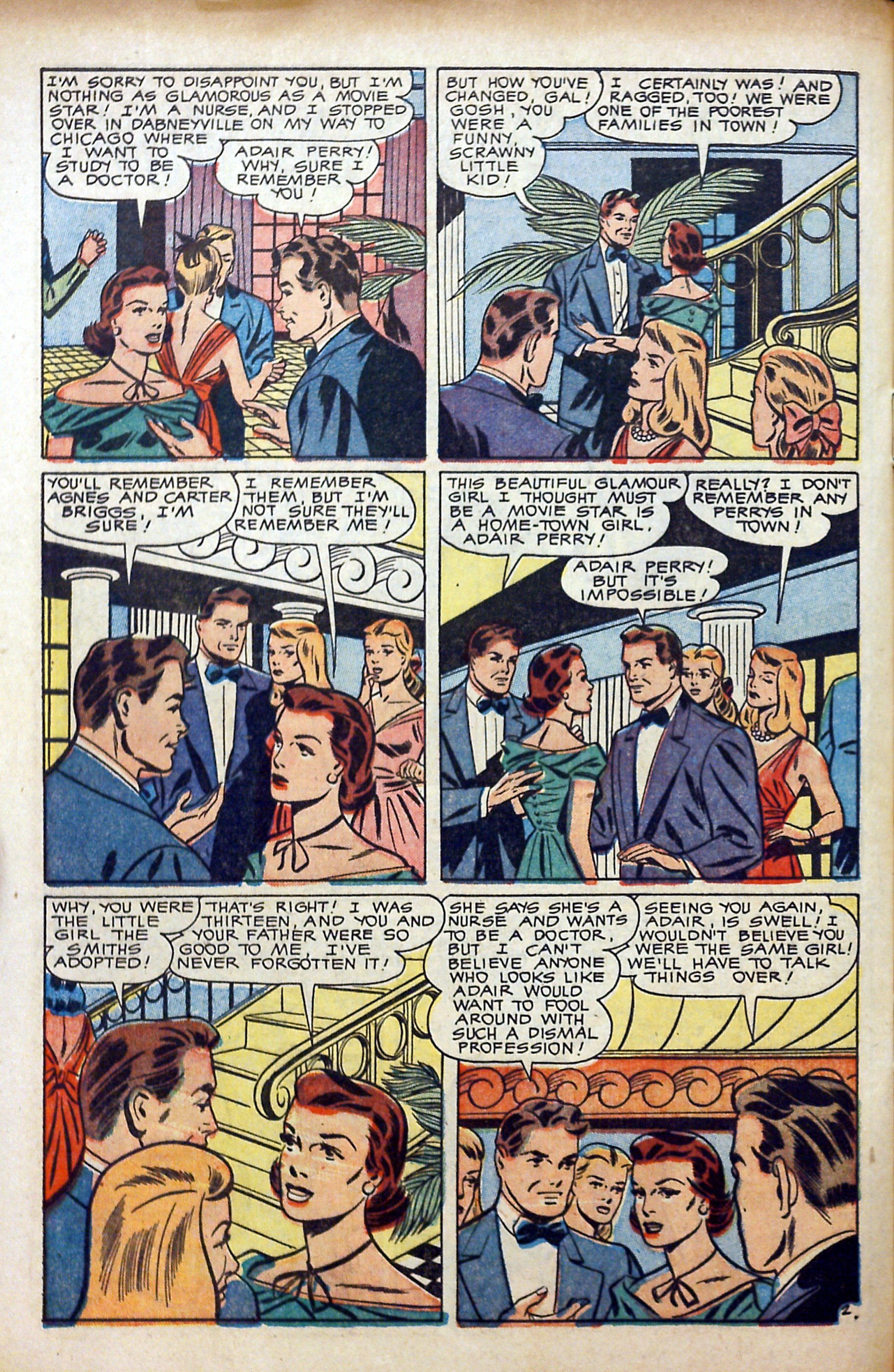 Read online Glamorous Romances comic -  Issue #56 - 28