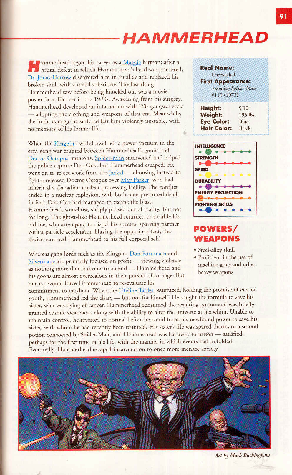 Read online Marvel Encyclopedia comic -  Issue # TPB 4 - 91