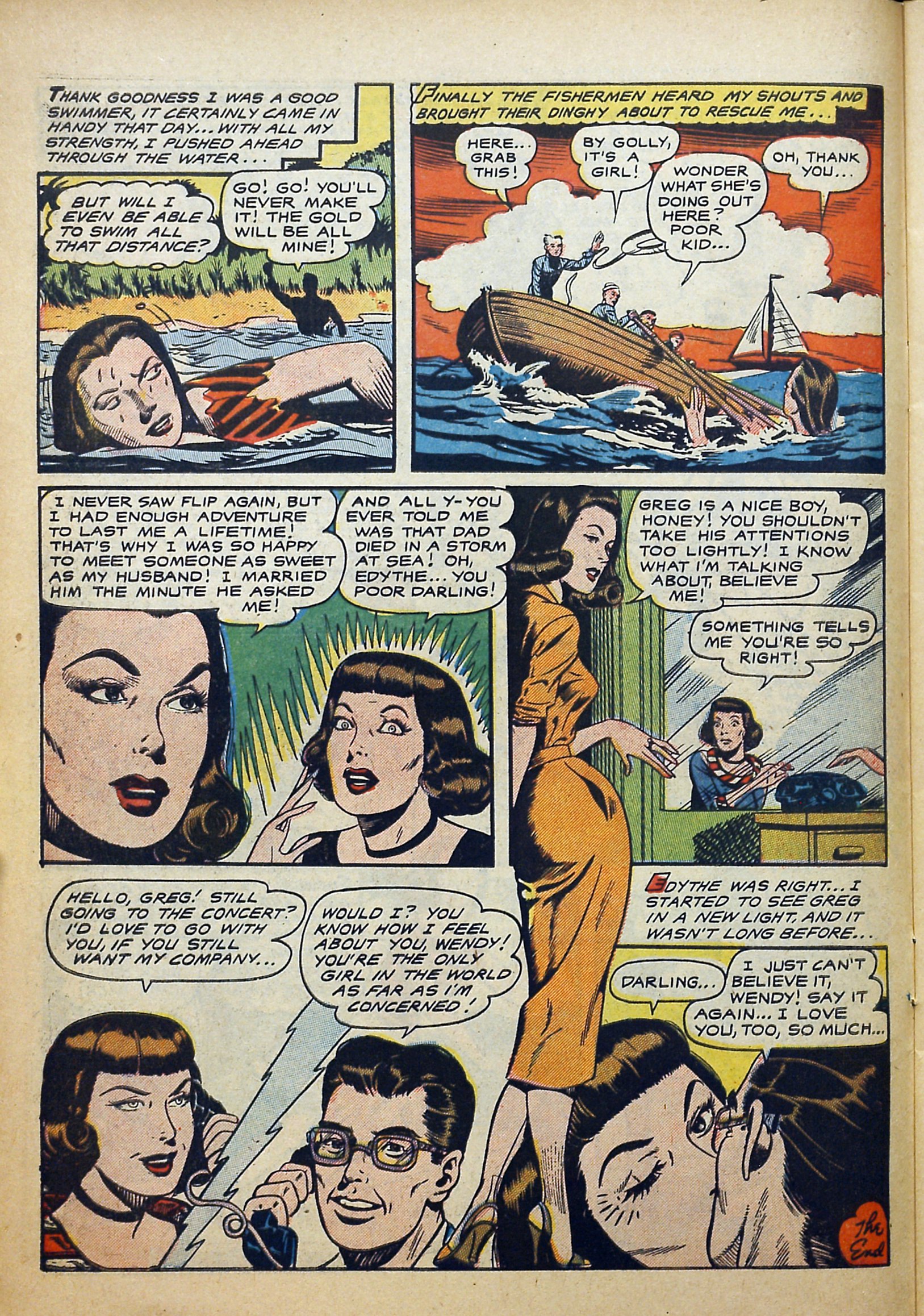 Read online Lonely Heart comic -  Issue #9 - 10