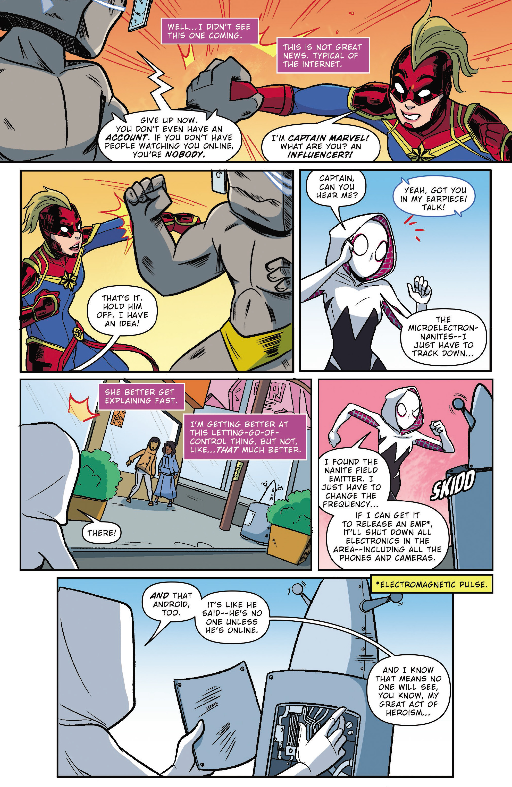 Read online Captain Marvel: Game On comic -  Issue # TPB (Part 2) - 63