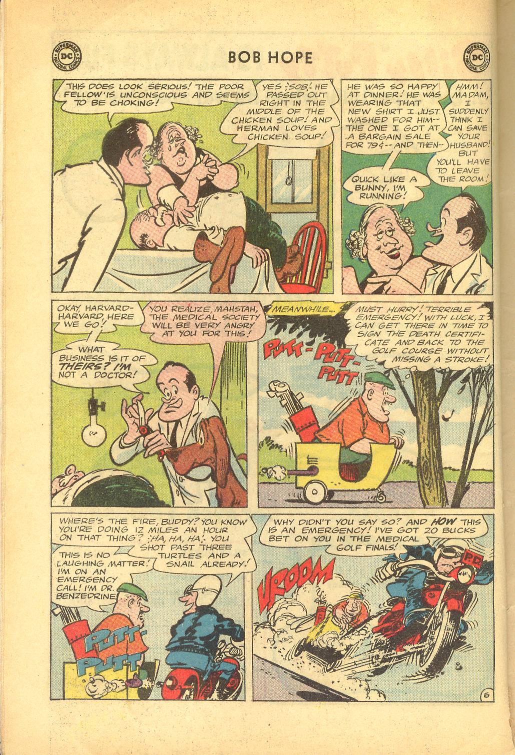 Read online The Adventures of Bob Hope comic -  Issue #91 - 8