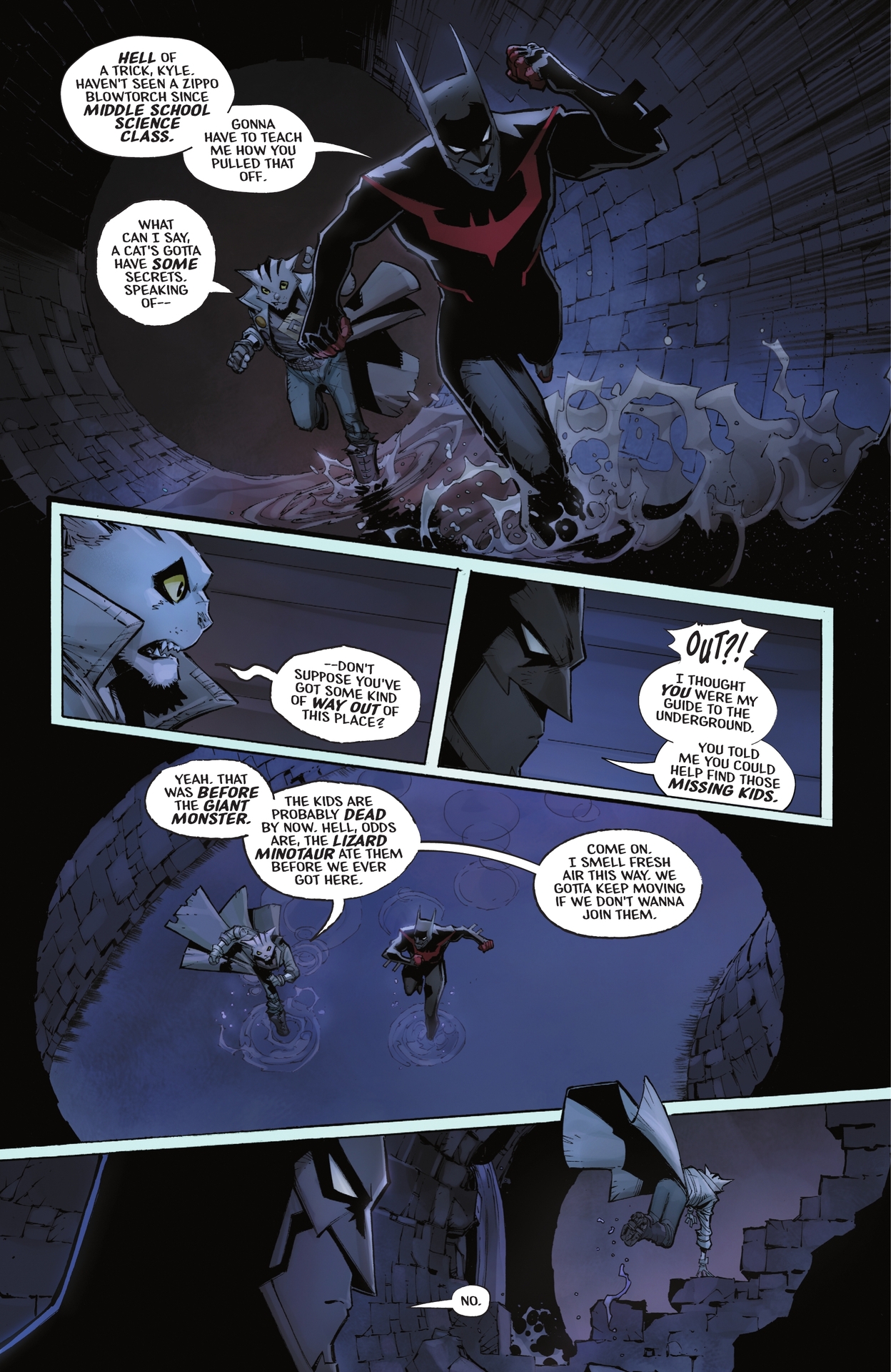 Read online Batman Beyond: Neo-Gothic comic -  Issue #2 - 11