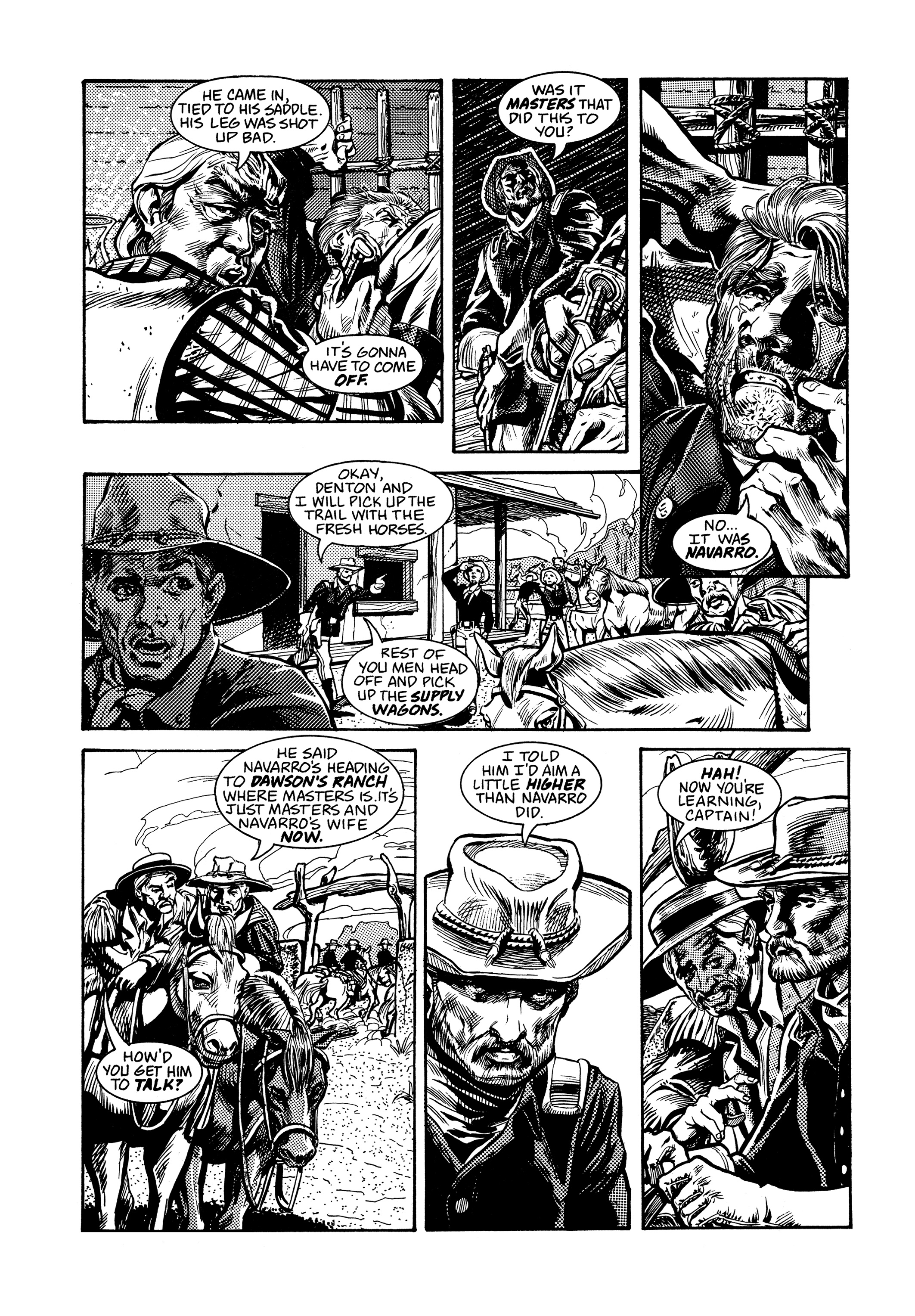 Read online Bounty and Navarro: Tales of the Old West comic -  Issue # TPB - 95