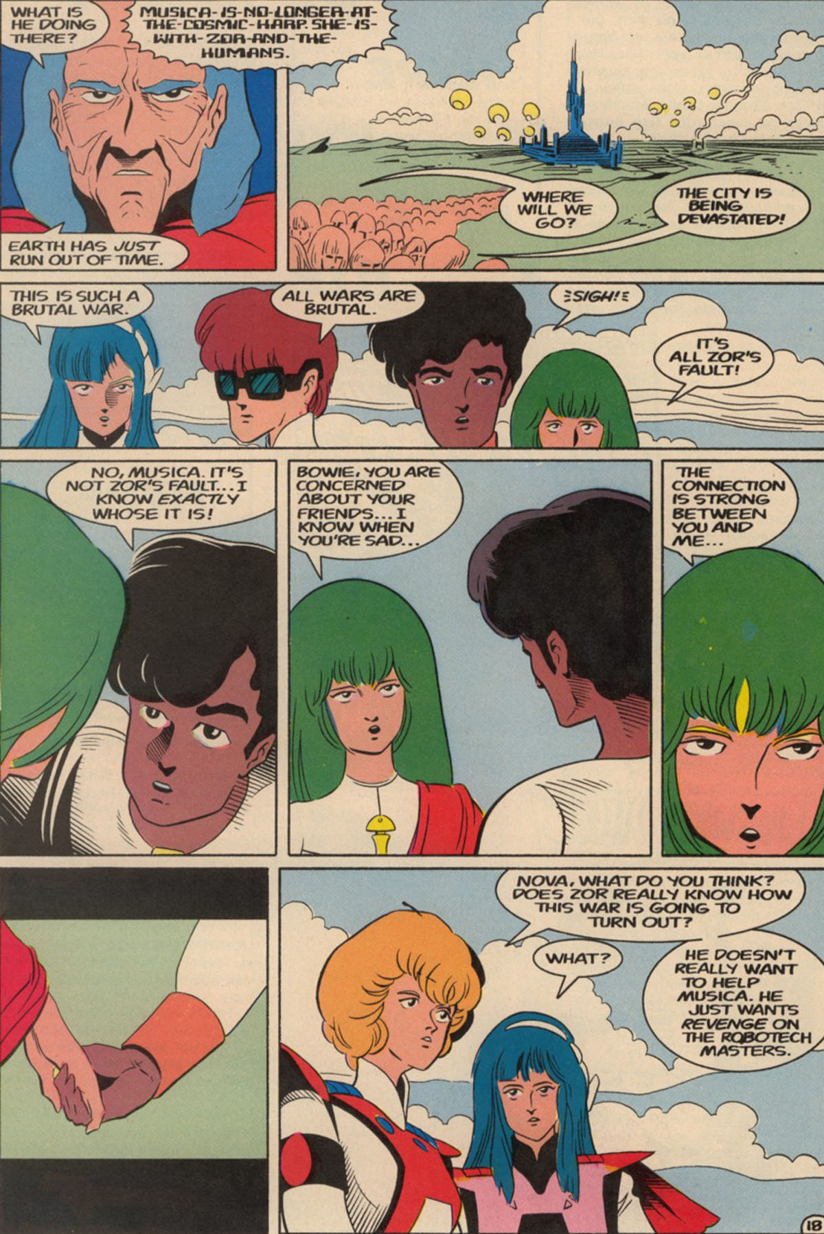 Read online Robotech Masters comic -  Issue #22 - 24