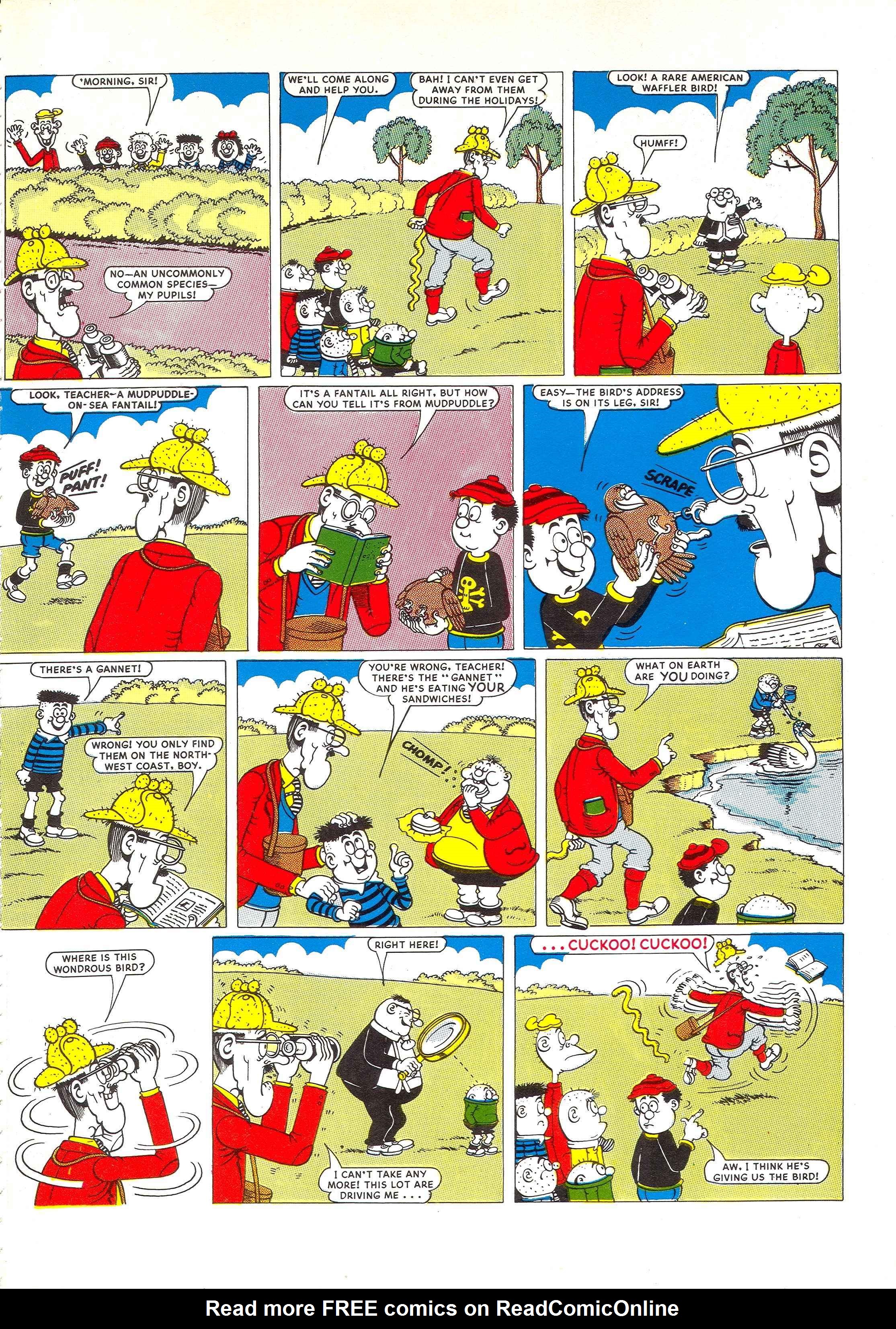 Read online Bash Street Kids comic -  Issue #1989 - 61