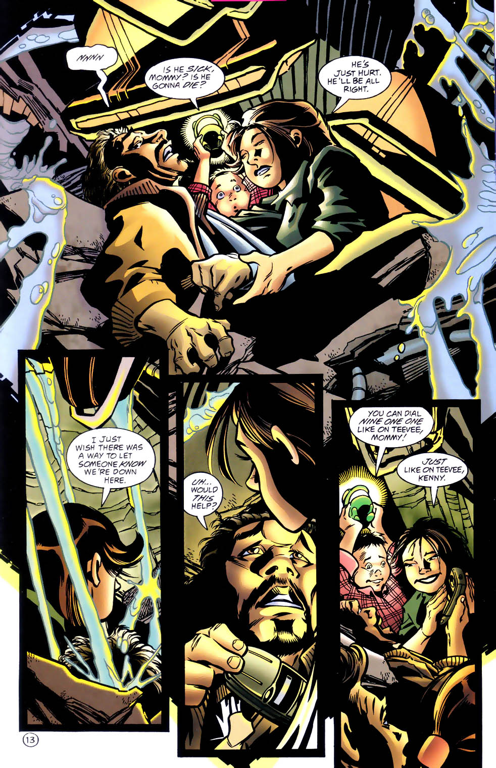 Read online Batman: Cataclysm comic -  Issue #3 - 13