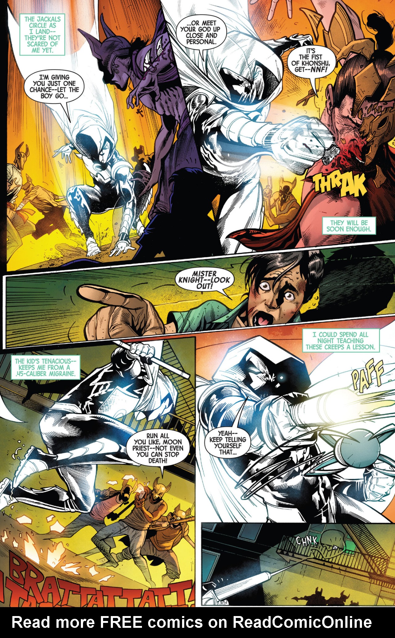 Read online Moon Knight: City of the Dead comic -  Issue #1 - 6