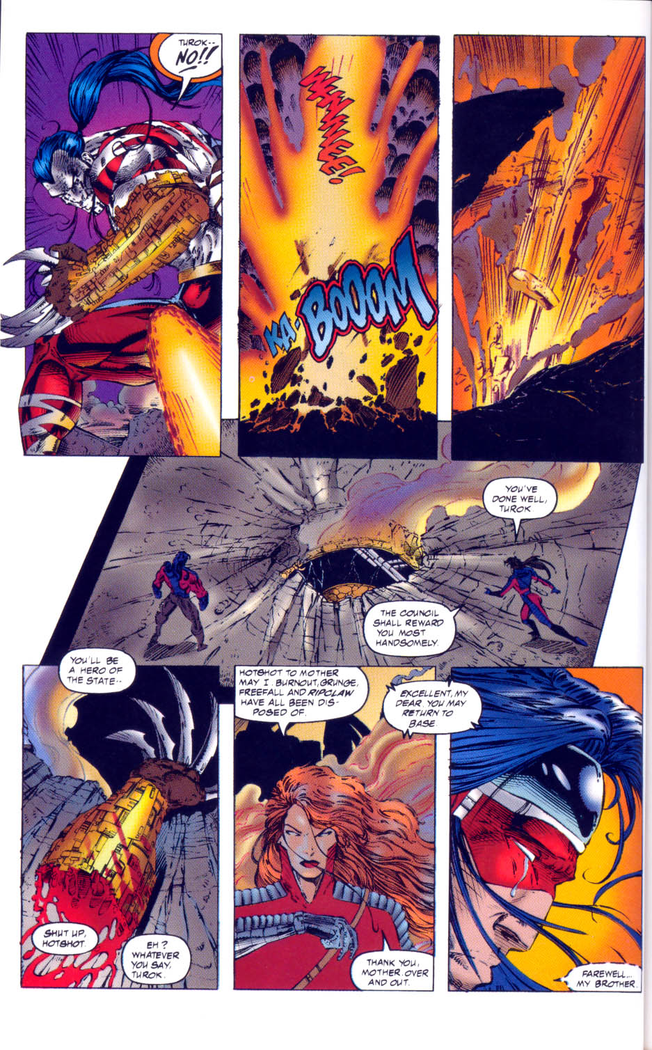 Read online Deathmate comic -  Issue # Black - 13