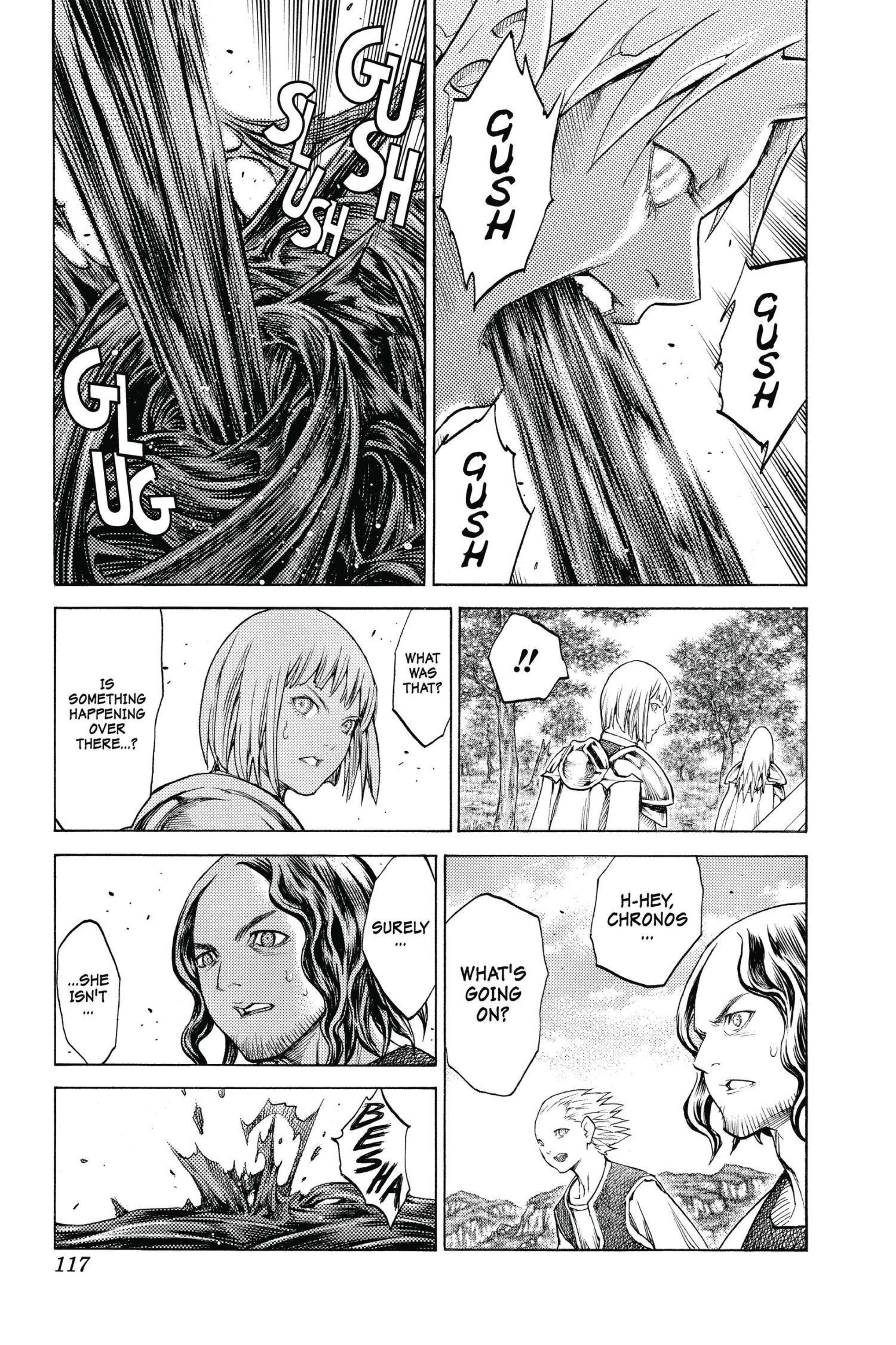 Read online Claymore comic -  Issue #24 - 109