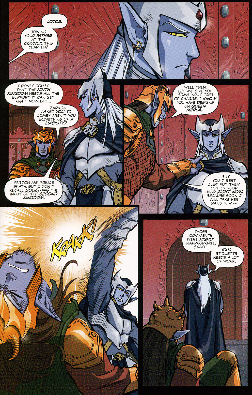 Read online Voltron: Defender of the Universe comic -  Issue #6 - 9