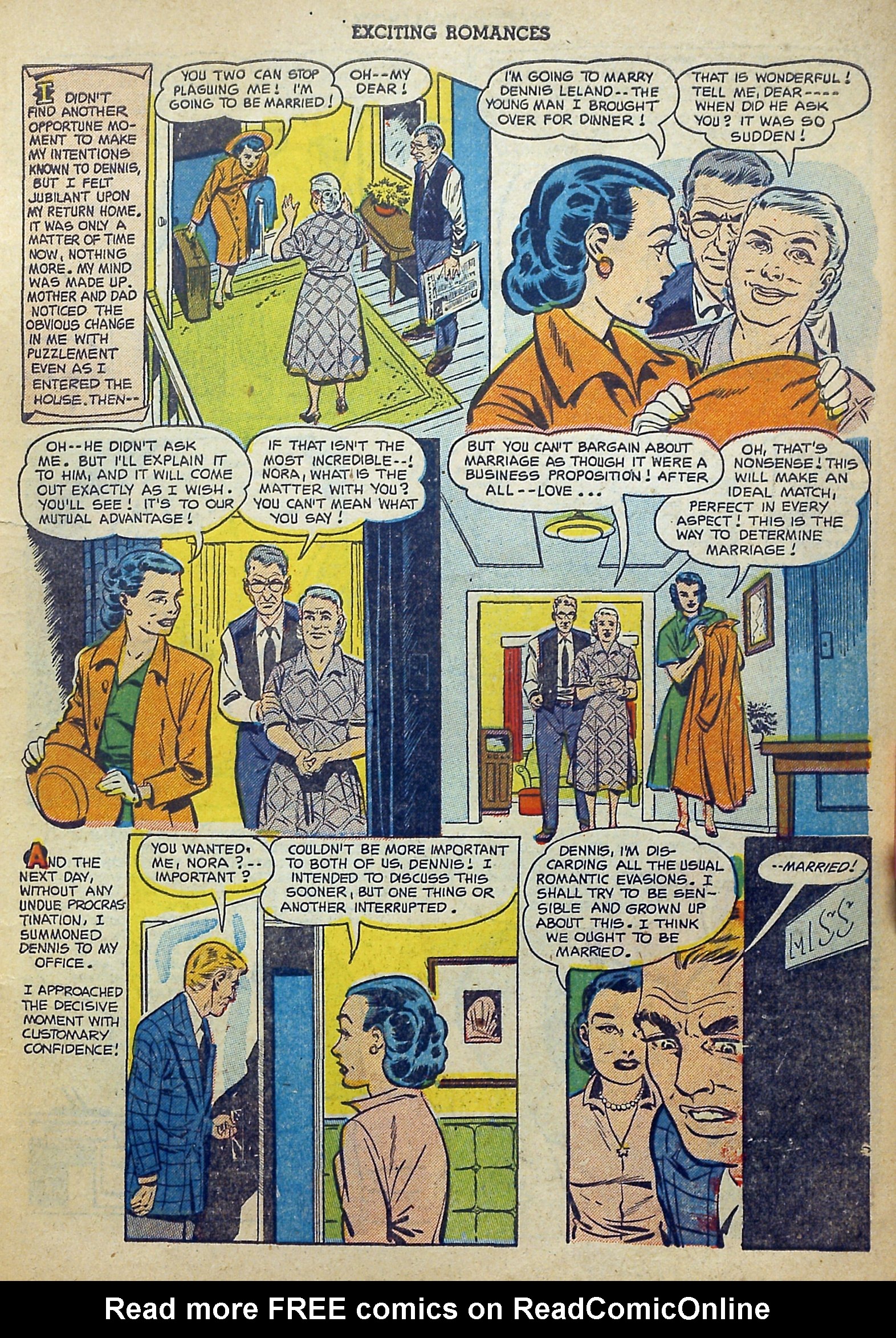 Read online Exciting Romances comic -  Issue #10 - 7