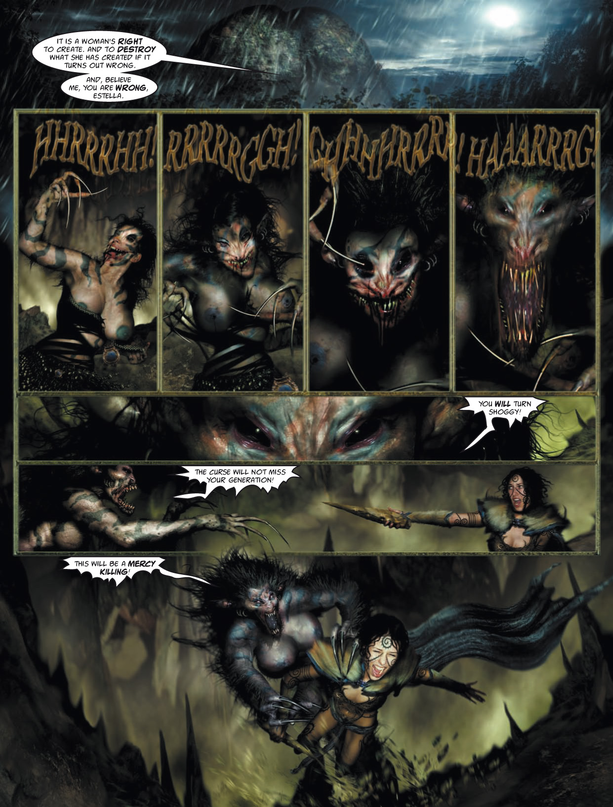 Read online Sláine comic -  Issue # TPB 12 - 120