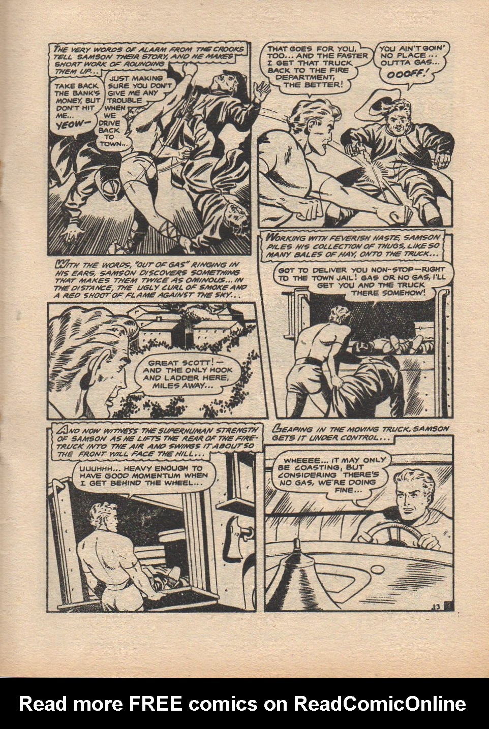 Read online Samson (1955) comic -  Issue #13 - 25