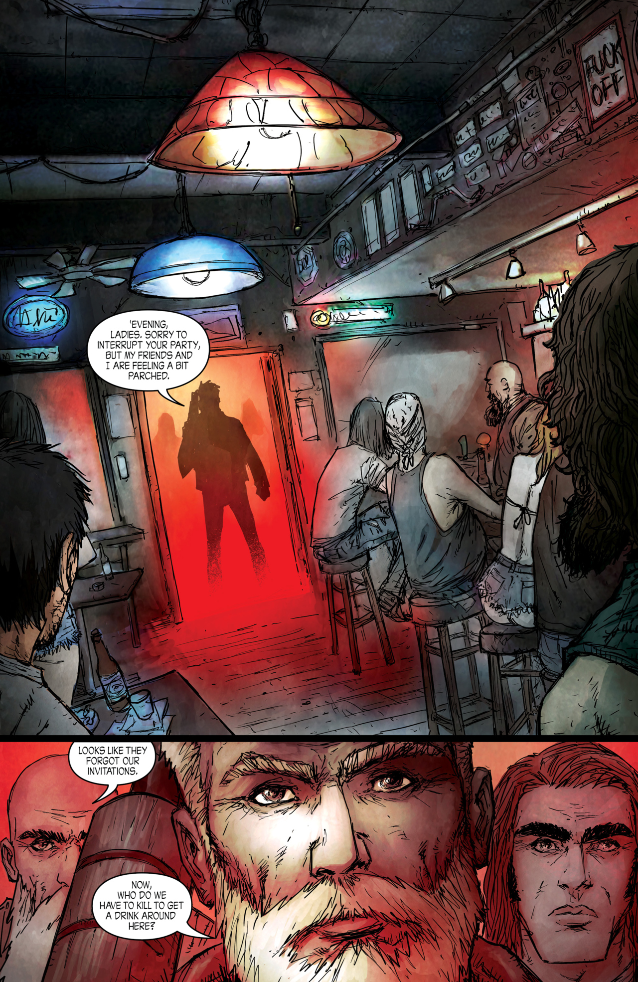 Read online John Carpenter's Night Terrors comic -  Issue #13 Horseman - 104